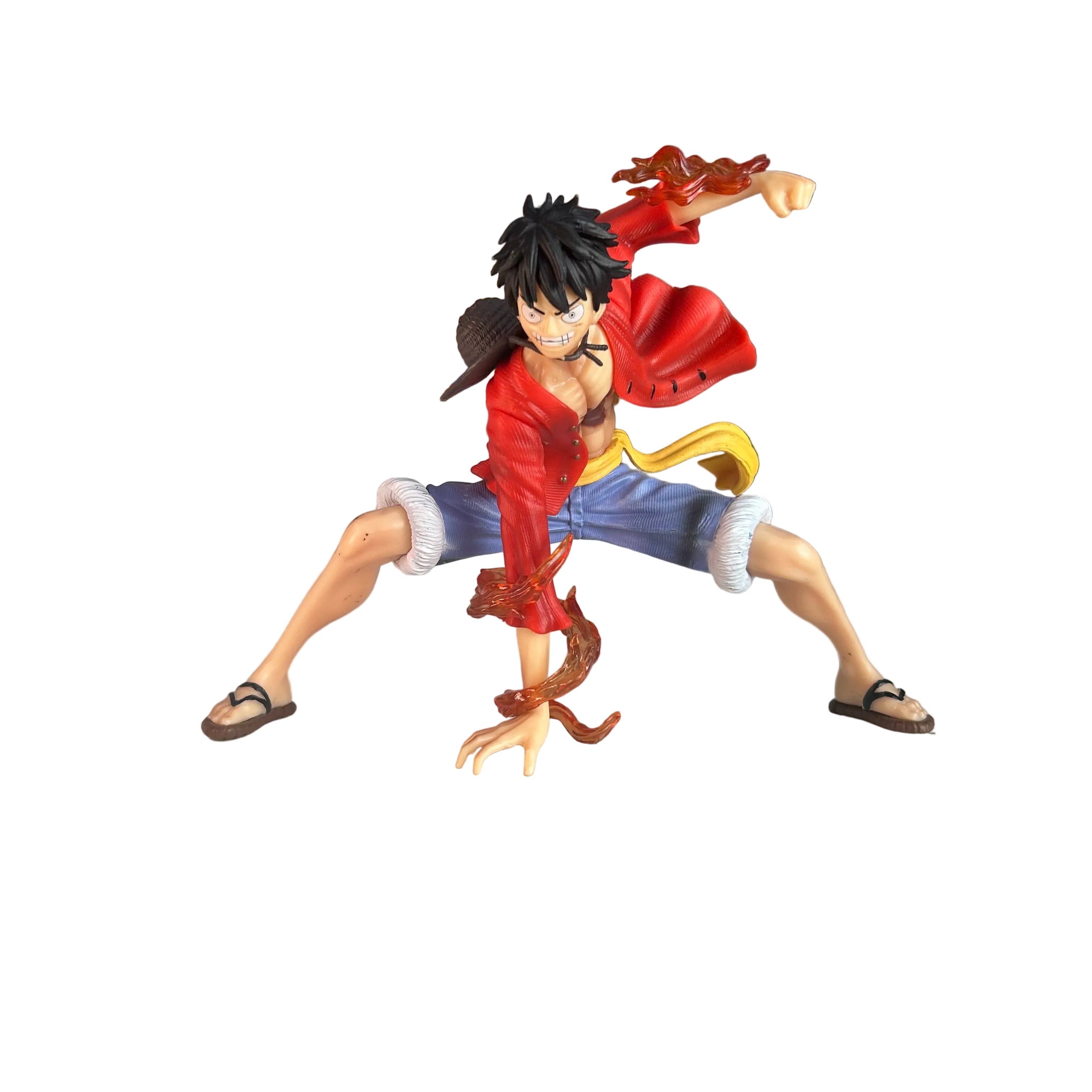 ACTION FIGURE LUFFY EM POSE DE ATAQUE 16CM - ONE PIECE
