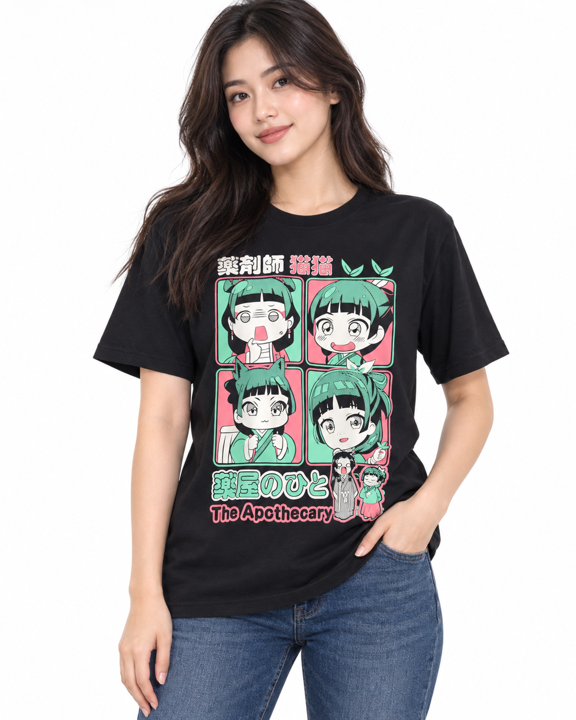 CAMISETA THE APOTHECARY DIARIES MAOMAO ANIME UNISEX