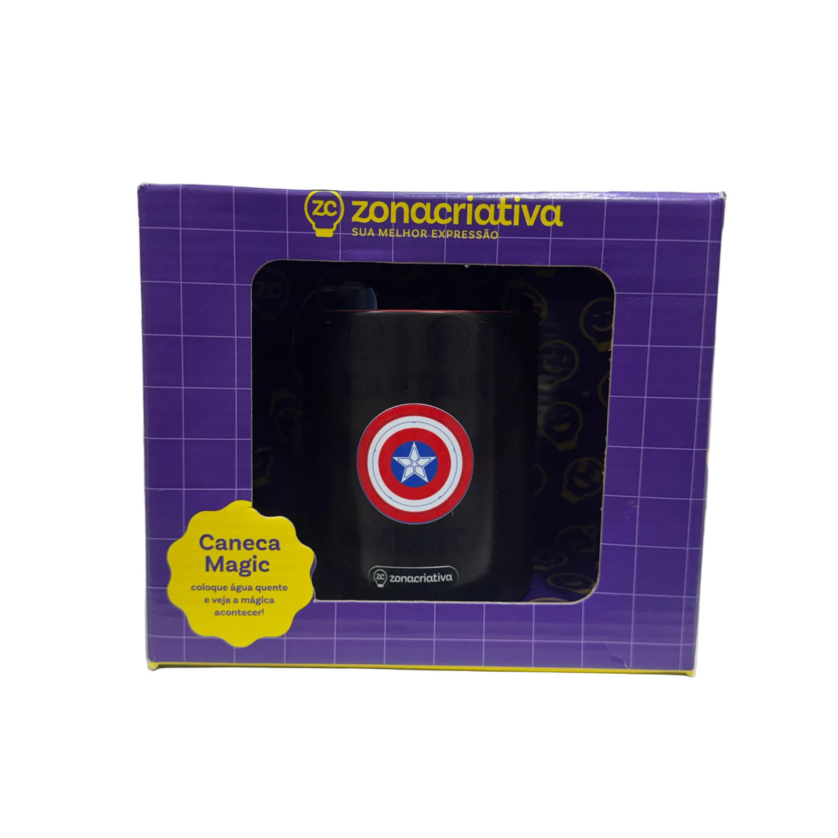 CANECA MÁGICA CAPITÃO AMÉRICA NEW WORLD ORDER 300ML – MARVEL