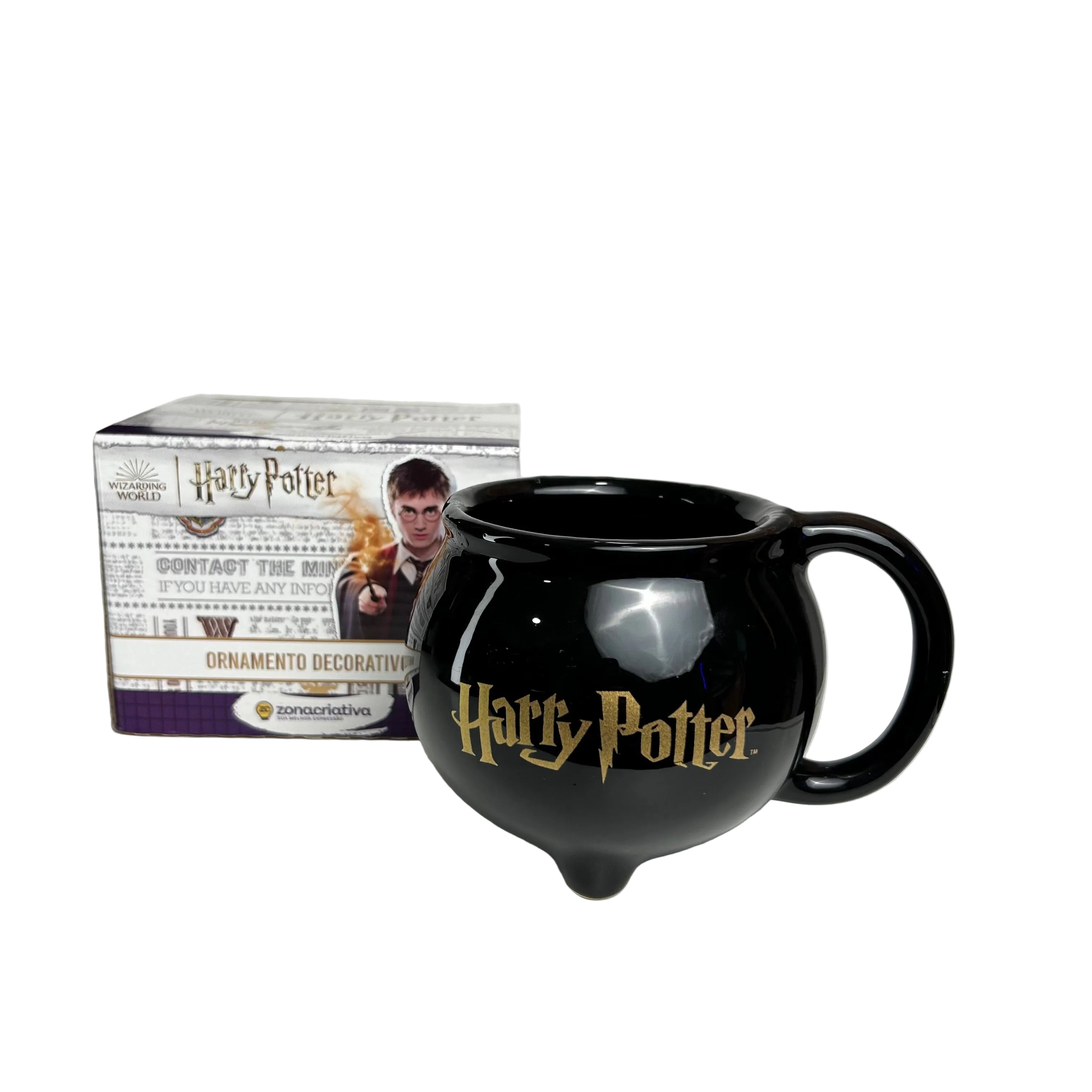 CANECA CALDEIRÃO HARRY POTTER 500ML