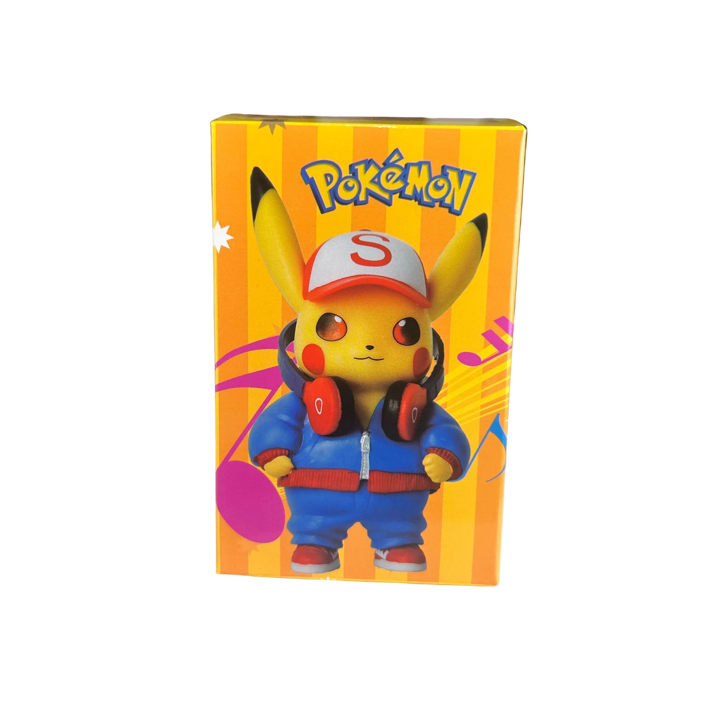 MINI FIGURE PIKACHU COM FONE 10CM - POKÉMON