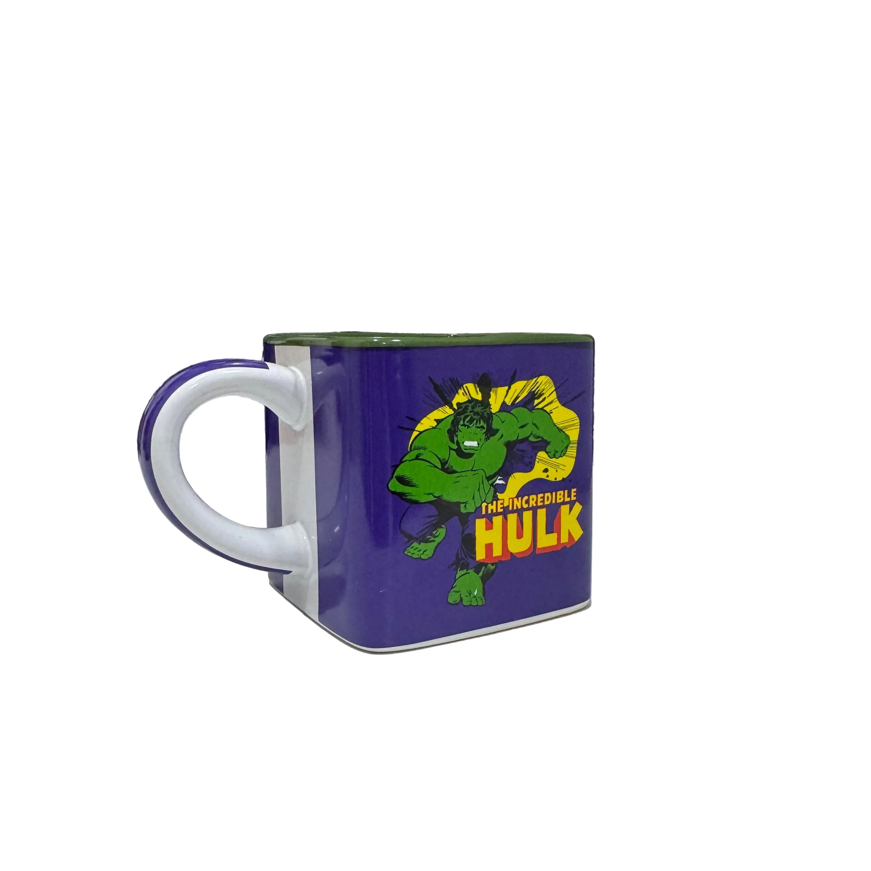 CANECA HULK QUADRADA 250ML ZONACRIATIVA - MARVEL