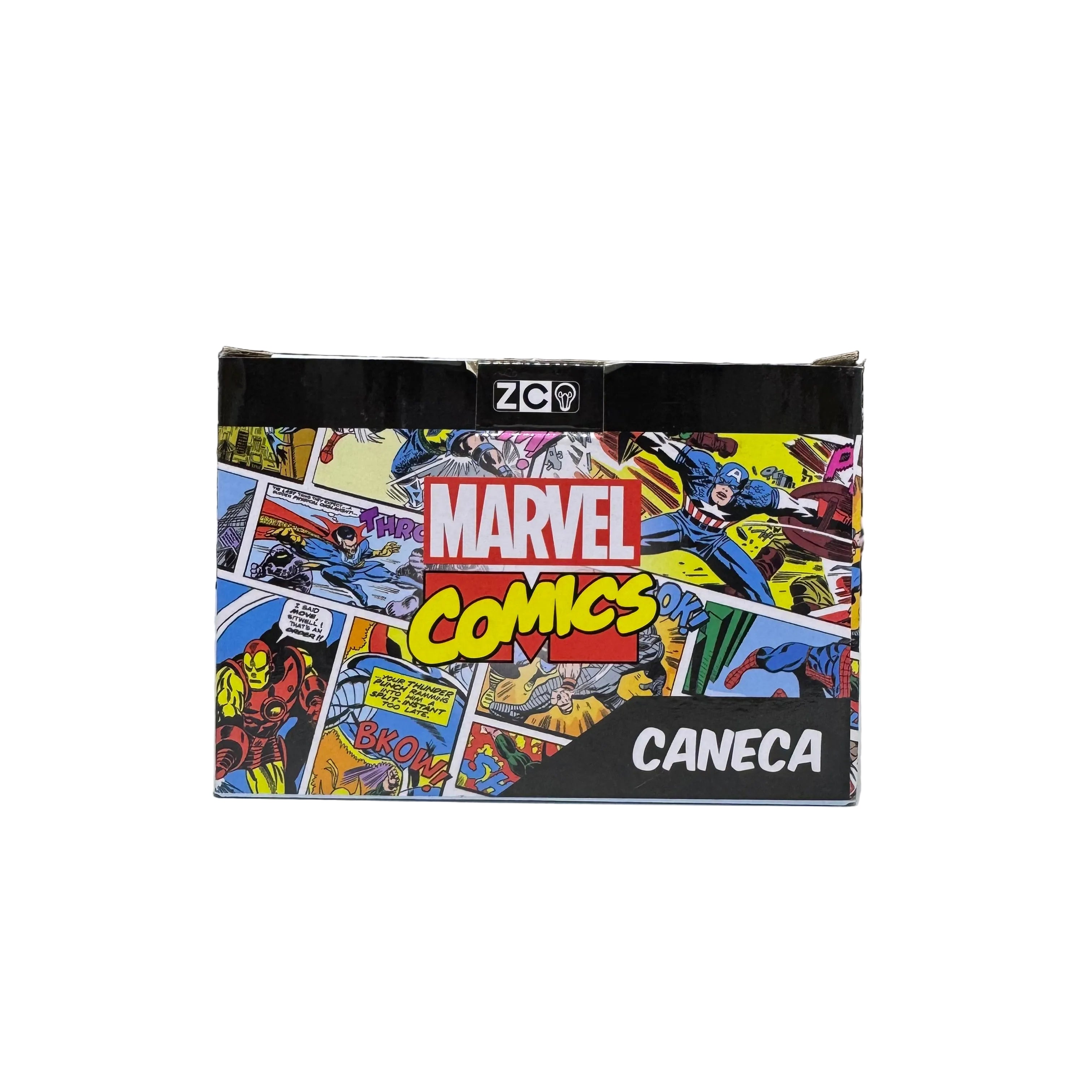 CANECA HULK QUADRADA 250ML ZONACRIATIVA - MARVEL