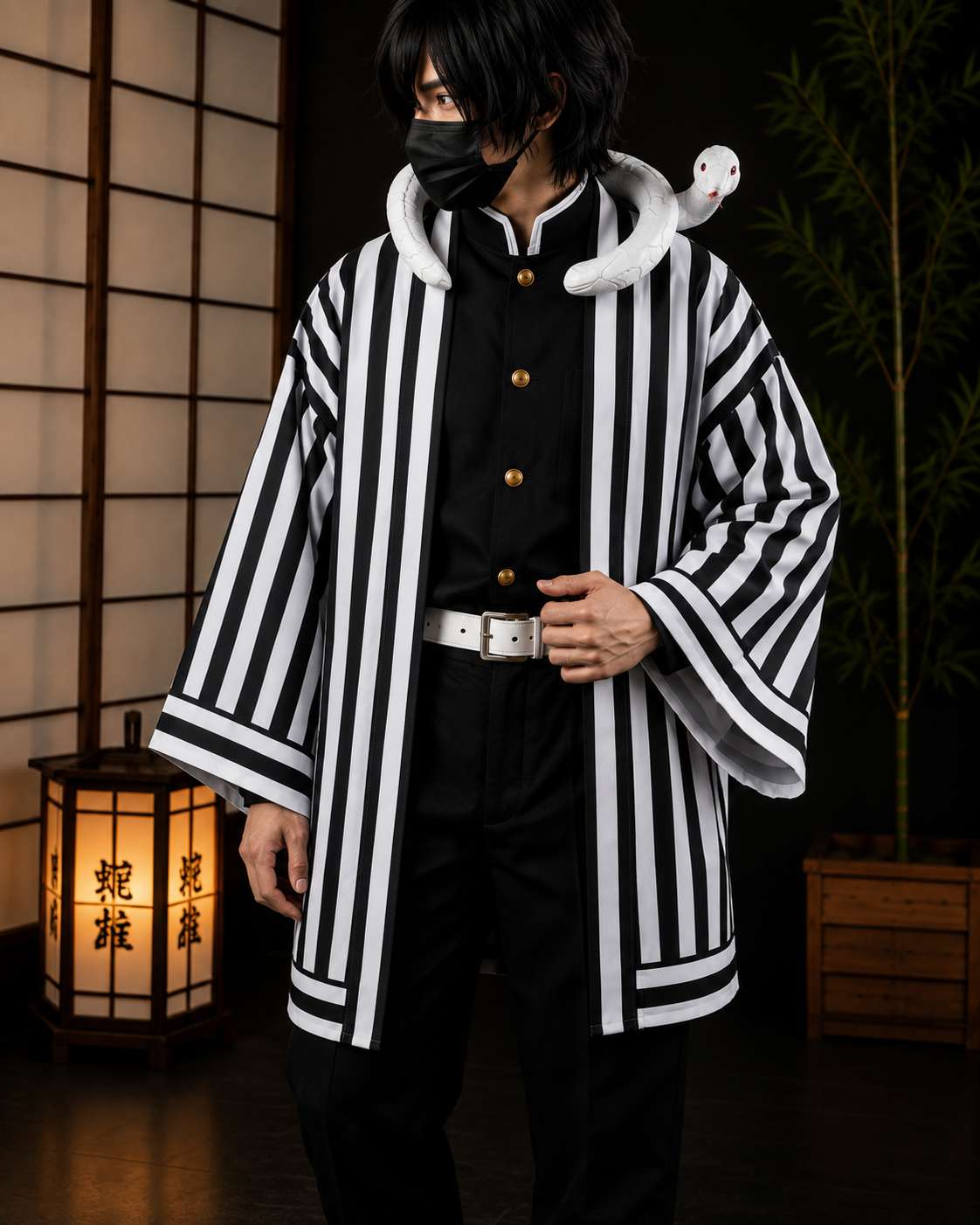 HAORI - KIMONO OBANAI FORRADO - DEMON SLAYER