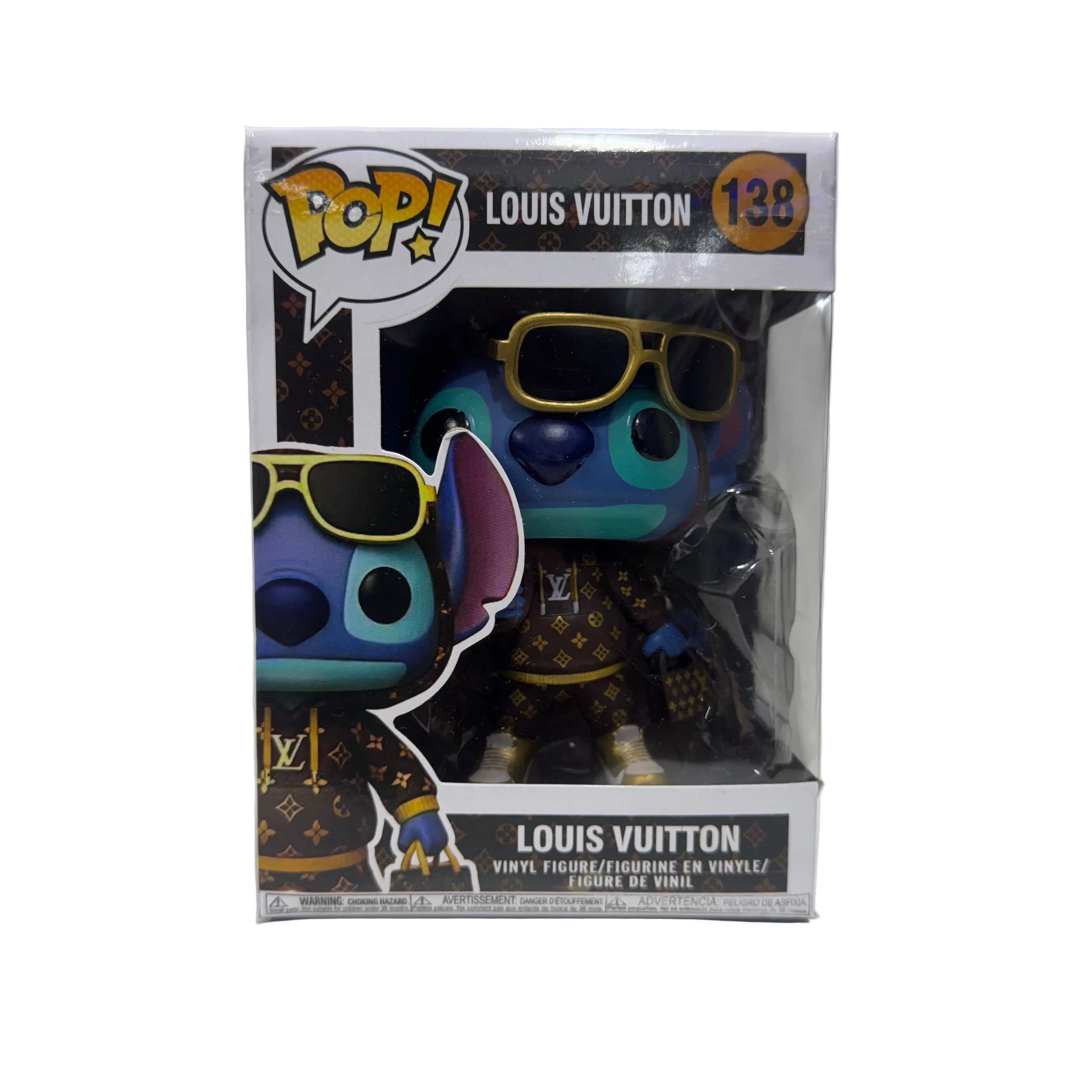 FUNKO POP! STITCH ROUPA LUIS VUITTON