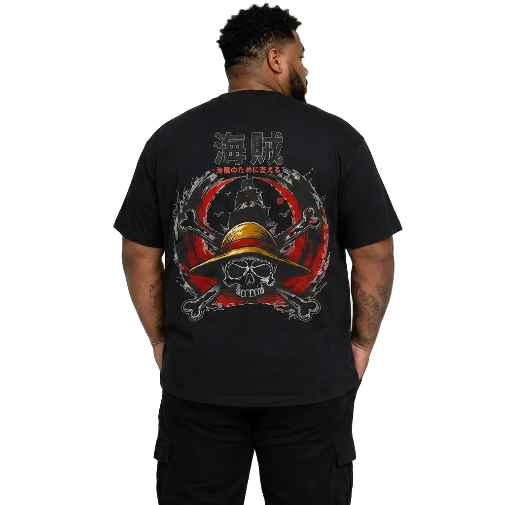 CAMISETA ONE PIECE - 100% ALGODÃO