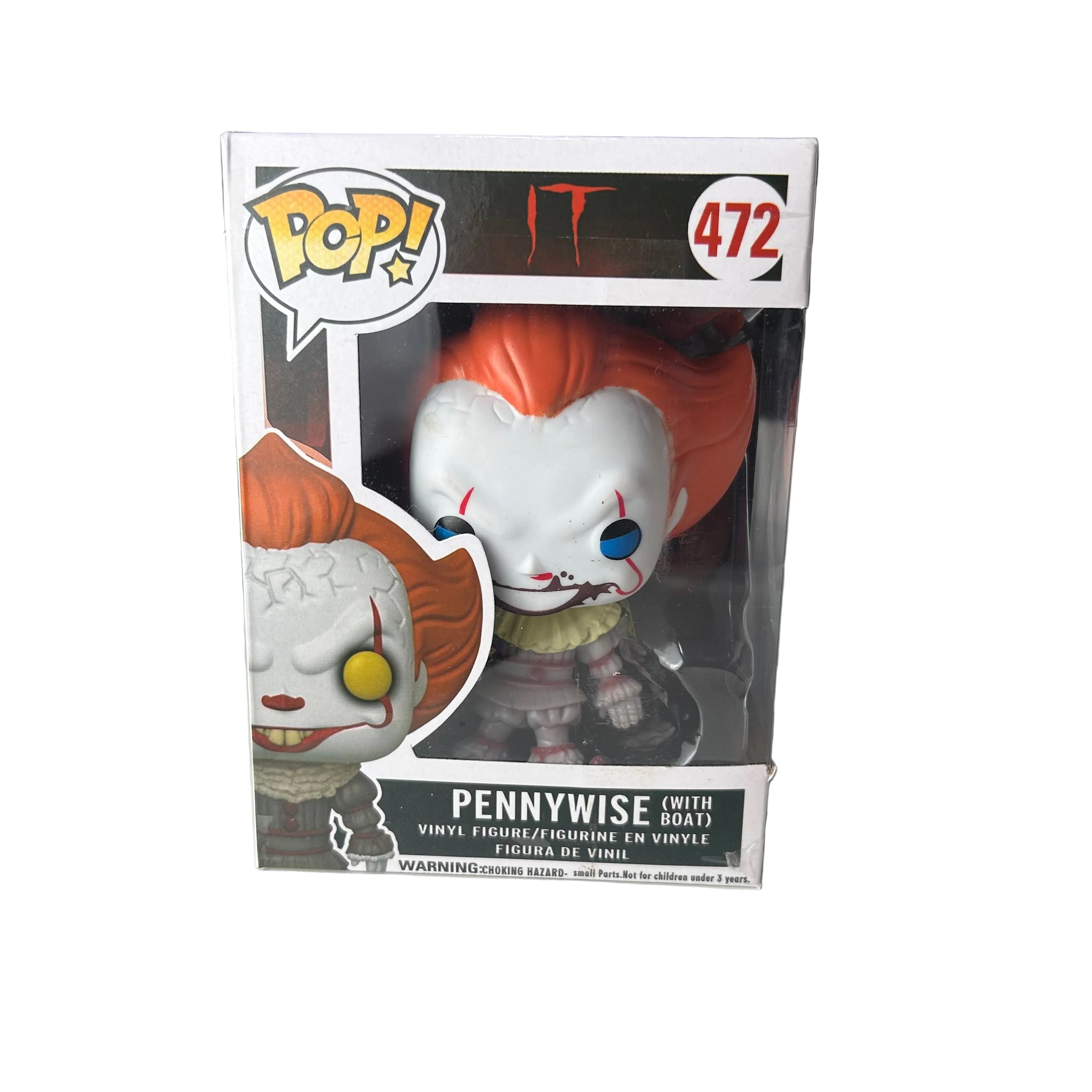 FUNKO POP! PENNYWISE COM BARCO - IT A COISA