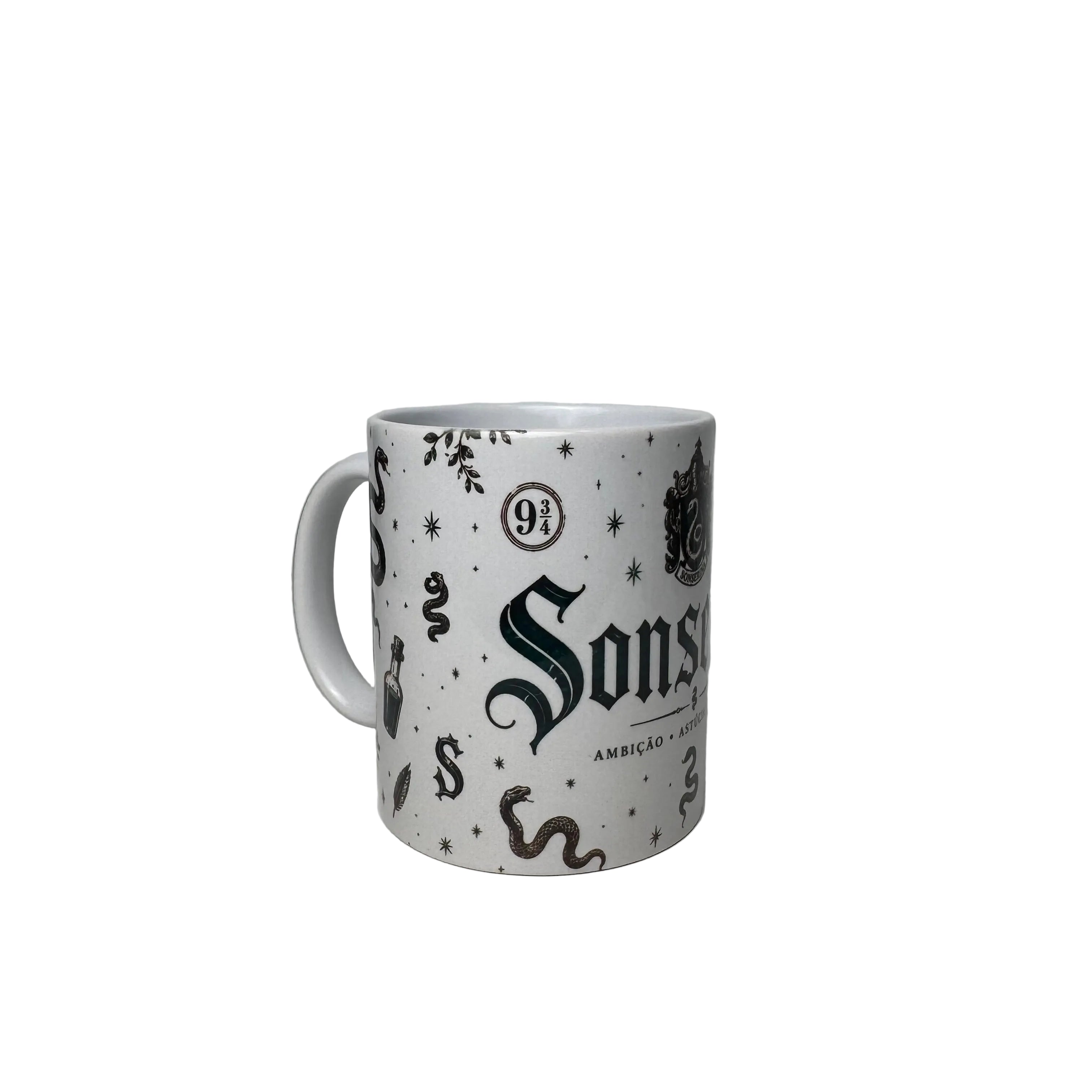 KIT 4 CANECAS CASAS HARRY POTTER 325ML - HP