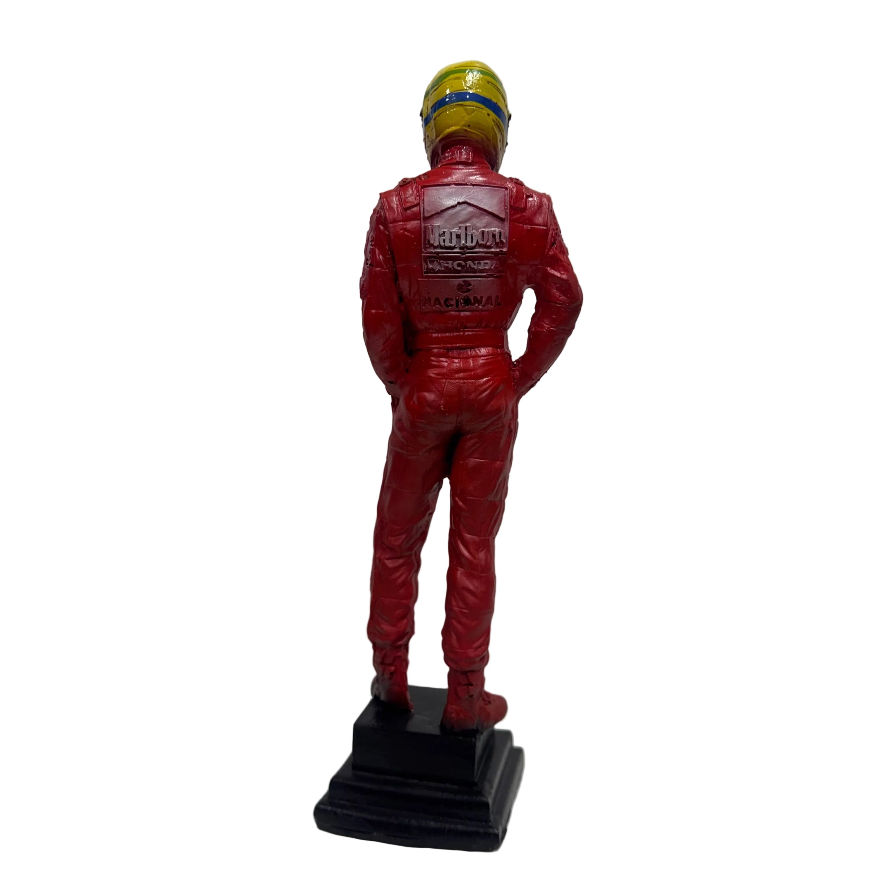 BONECO AYRTON SENNA 32CM - RESINA PREMIUM