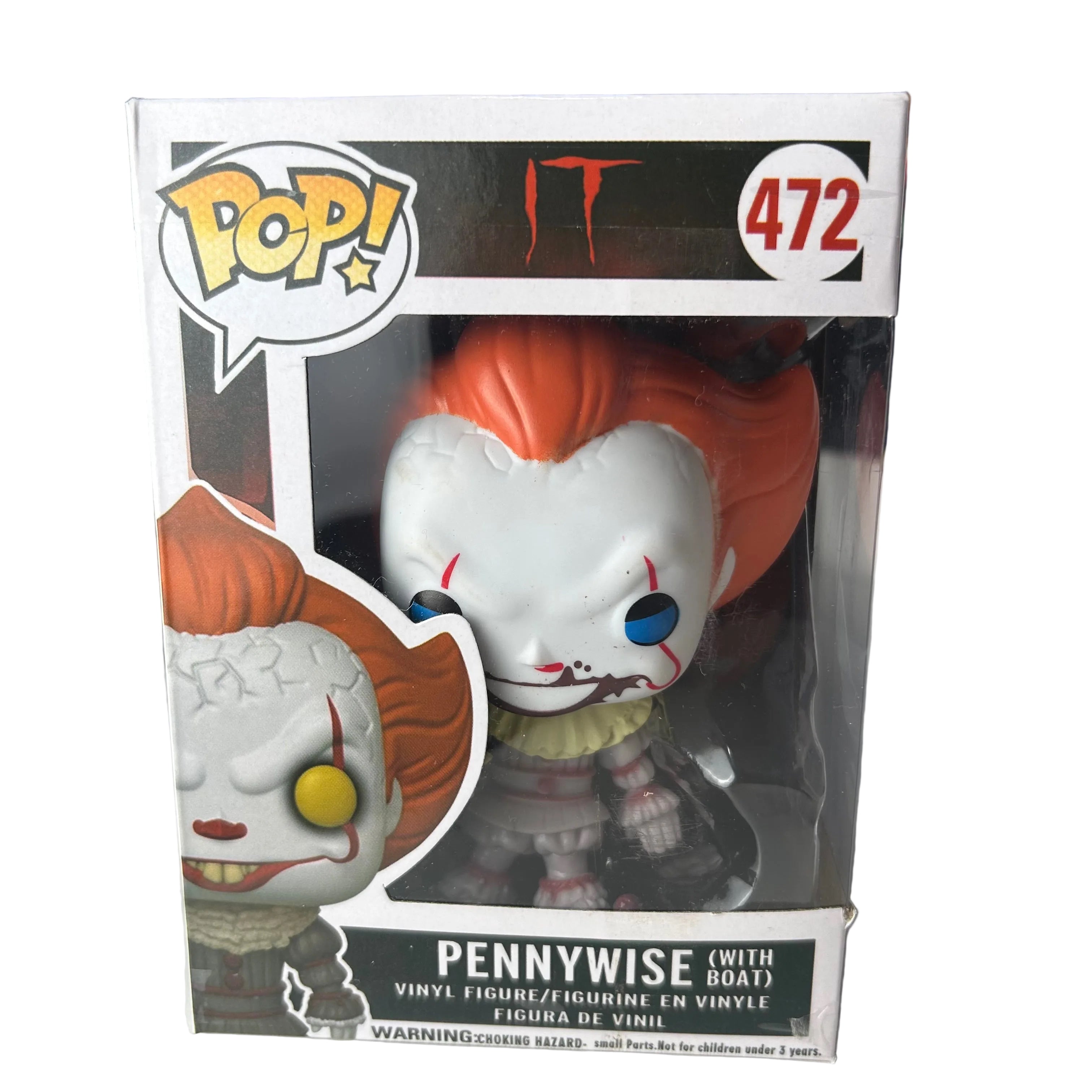 FUNKO POP! PENNYWISE COM BARCO - IT A COISA
