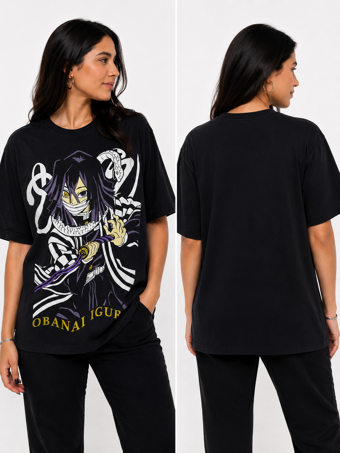 CAMISETA OBANAI - DEMON SLAYER