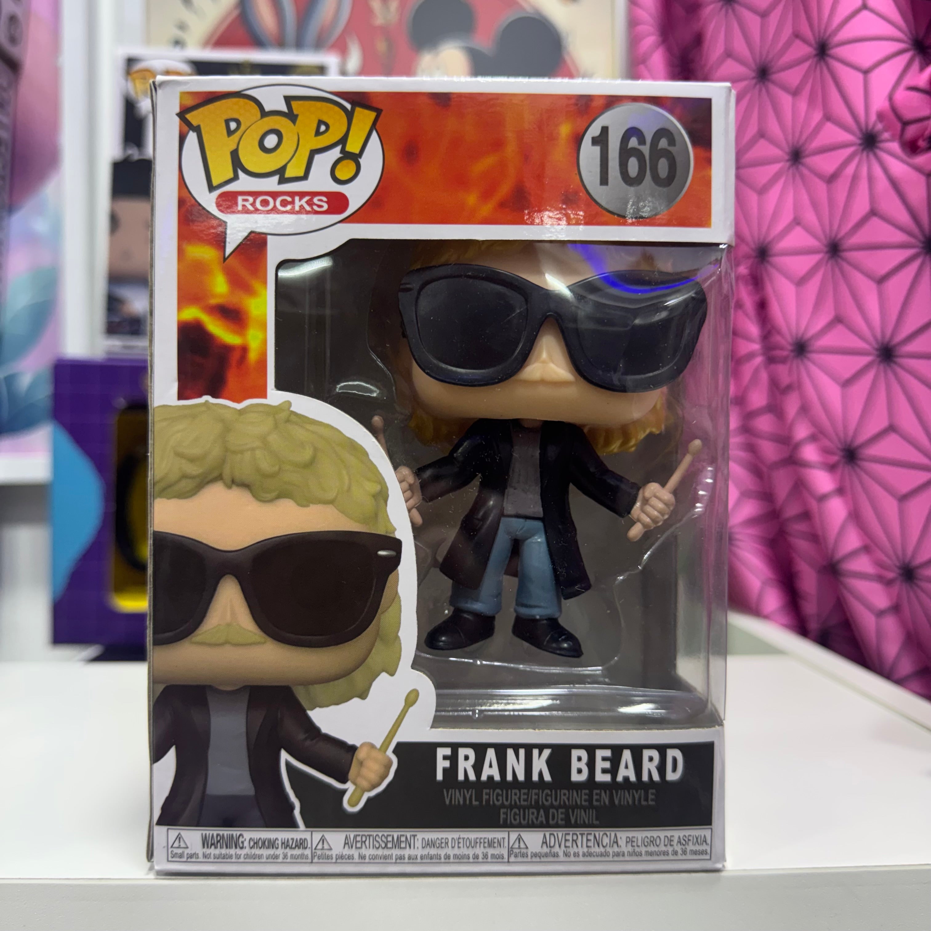 FUNKO POP! FRANK BEARD - BANDA DE ROCK ZZ