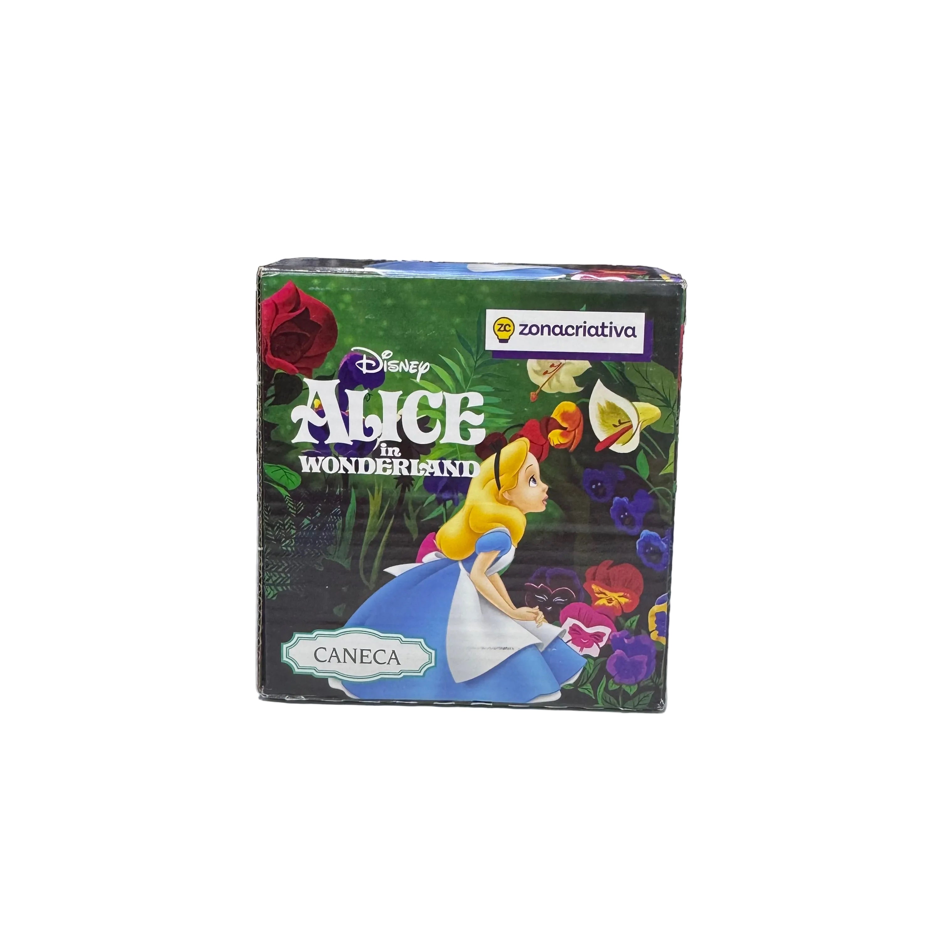 CANECA TRIO ALICE NO PAIS DAS MARAVILHAS 350ML - ZONACRIATIVA