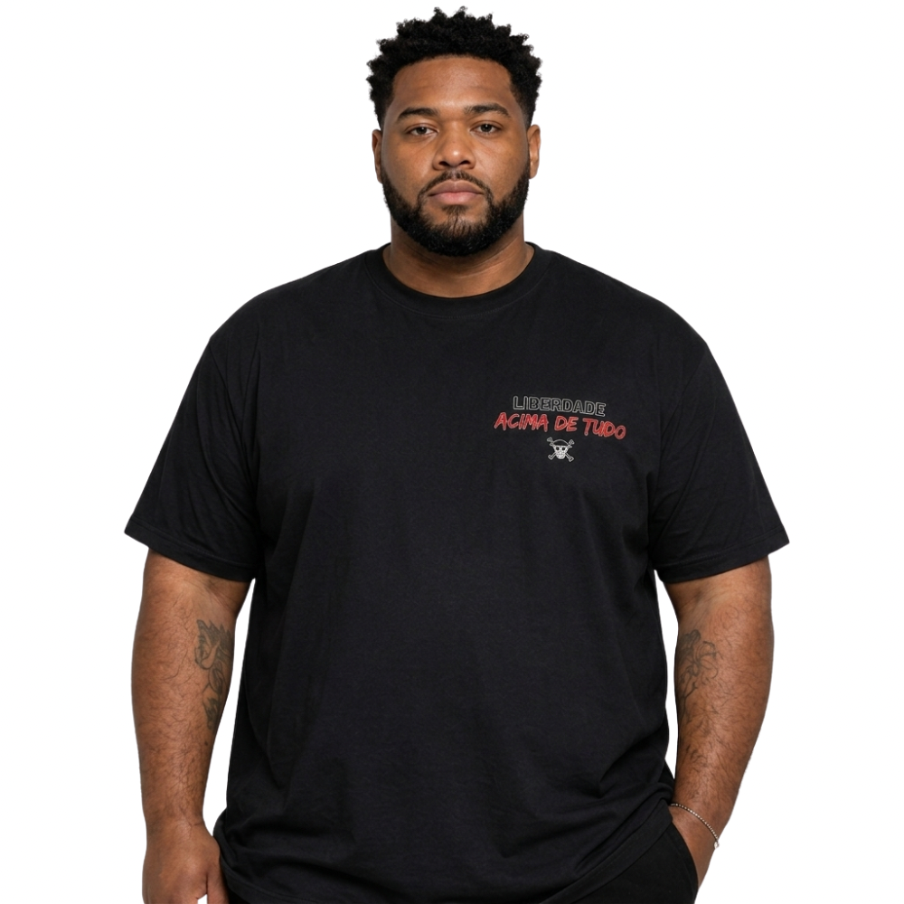 CAMISETA ONE PIECE - 100% ALGODÃO
