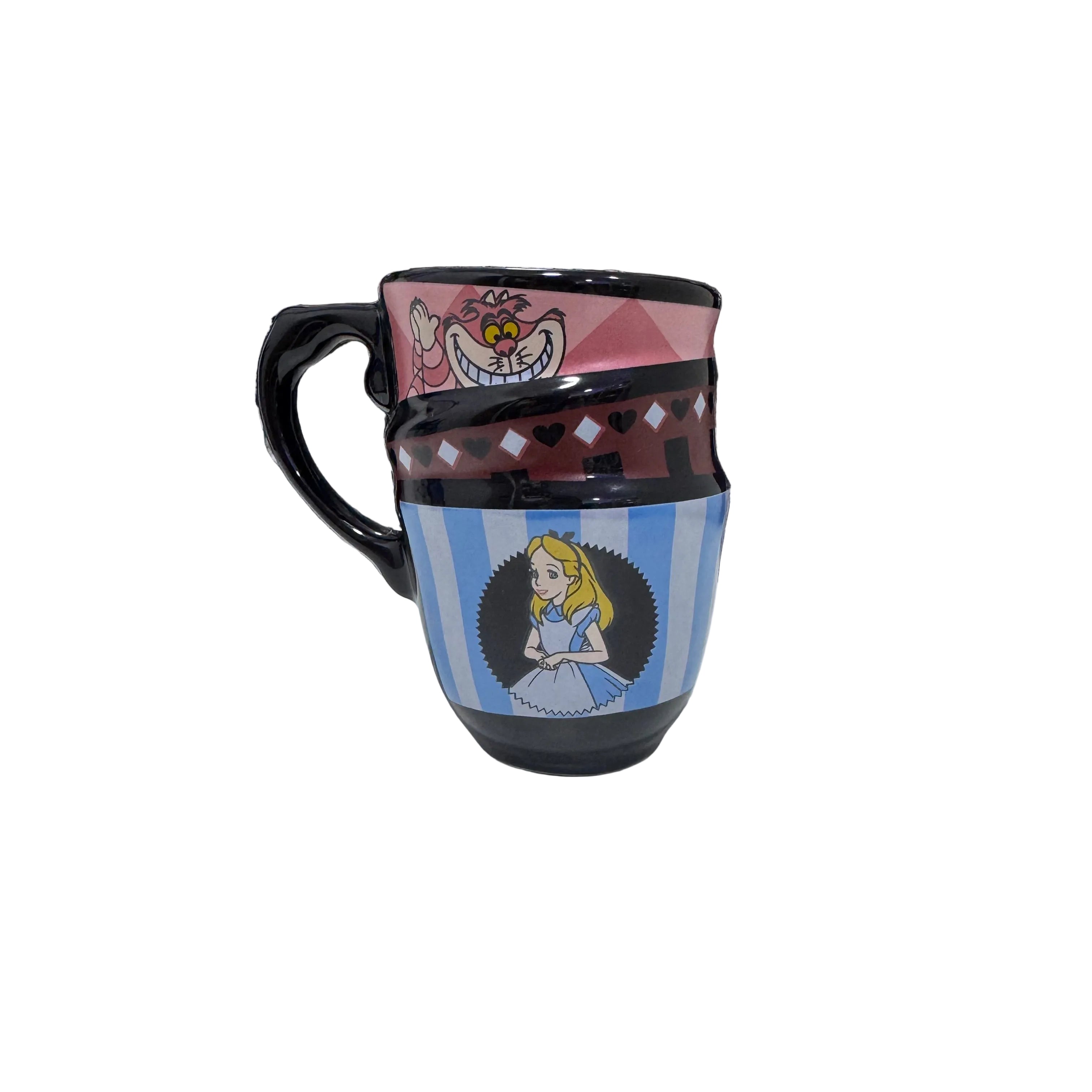 CANECA TRIO ALICE NO PAIS DAS MARAVILHAS 350ML - ZONACRIATIVA