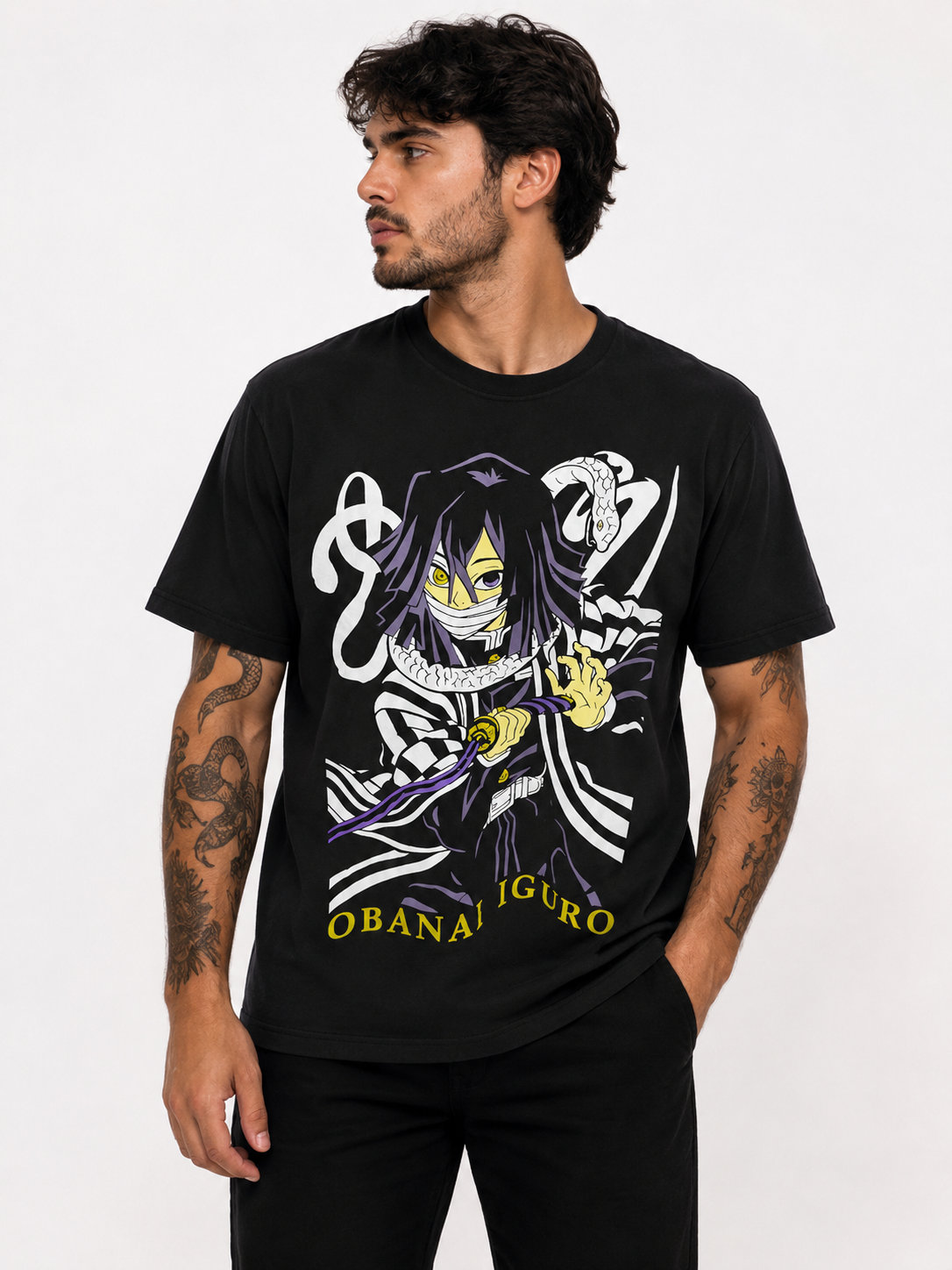 CAMISETA OBANAI - DEMON SLAYER