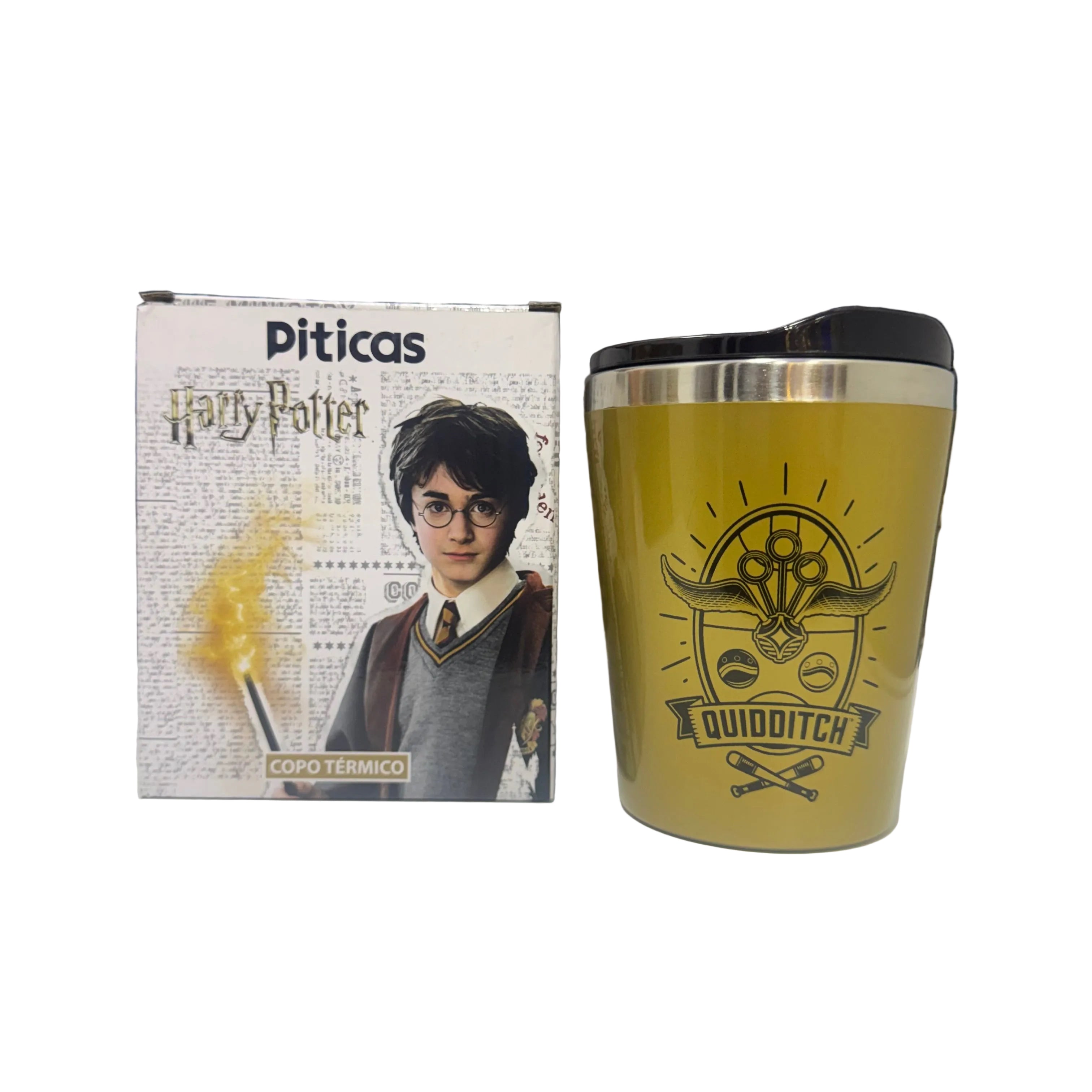 COPO TÉRMICO HARRY POTTER 400ML - QUADRIBOL