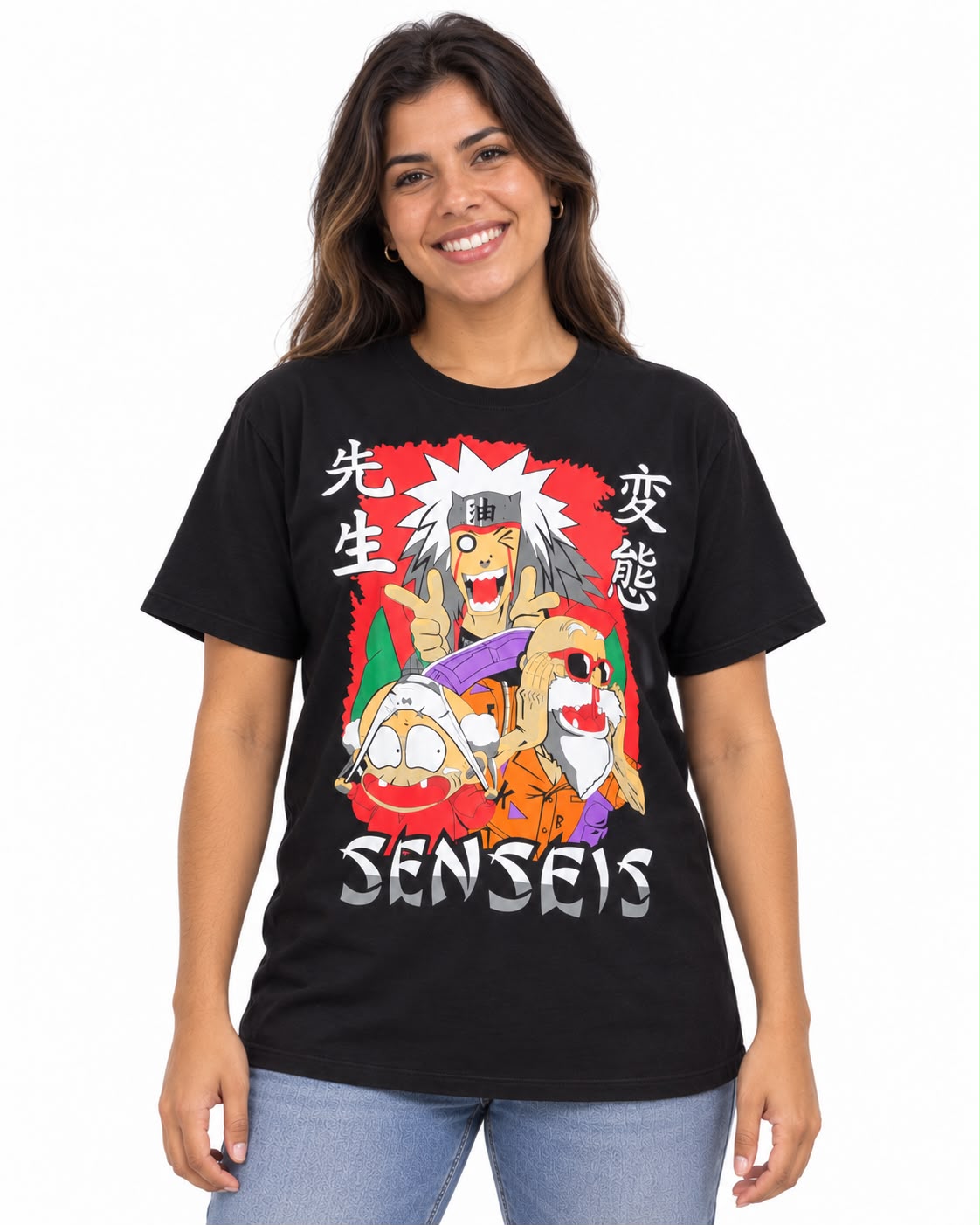 CAMISETA JIRAIYA SENSEIS - ANIME NARUTO