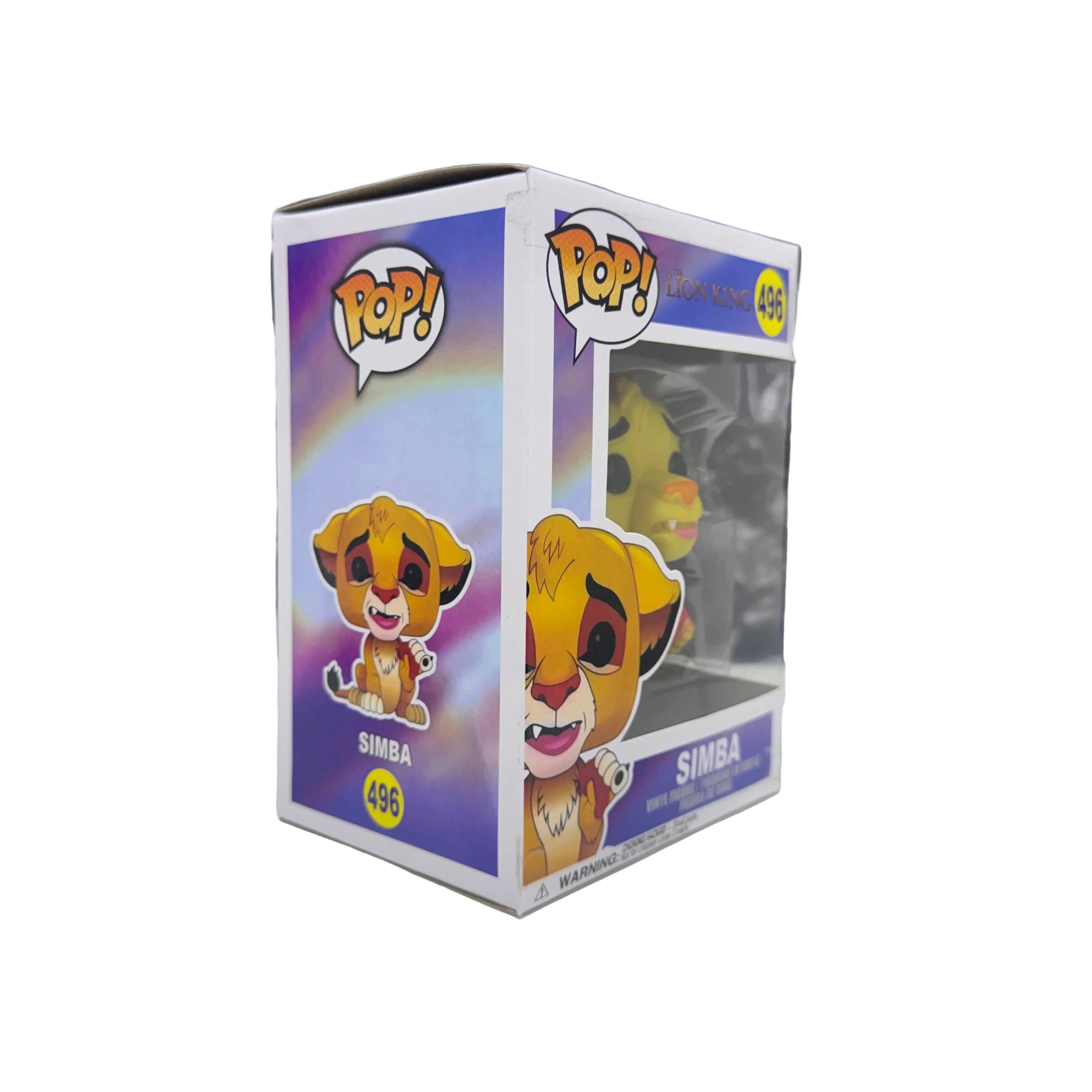 FUNKO POP! REI LEÃO 496 - SIMBA
