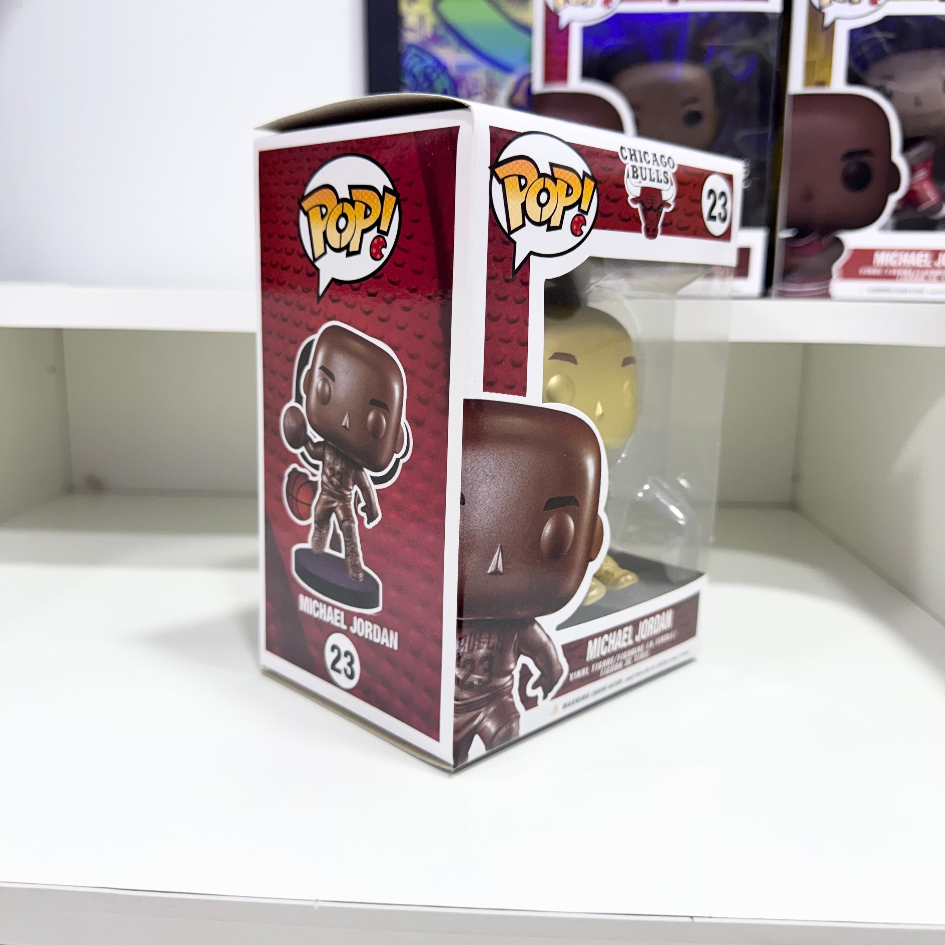 FUNKO POP! MICHAEL JORDAN - ACABAMENTO DOURADO