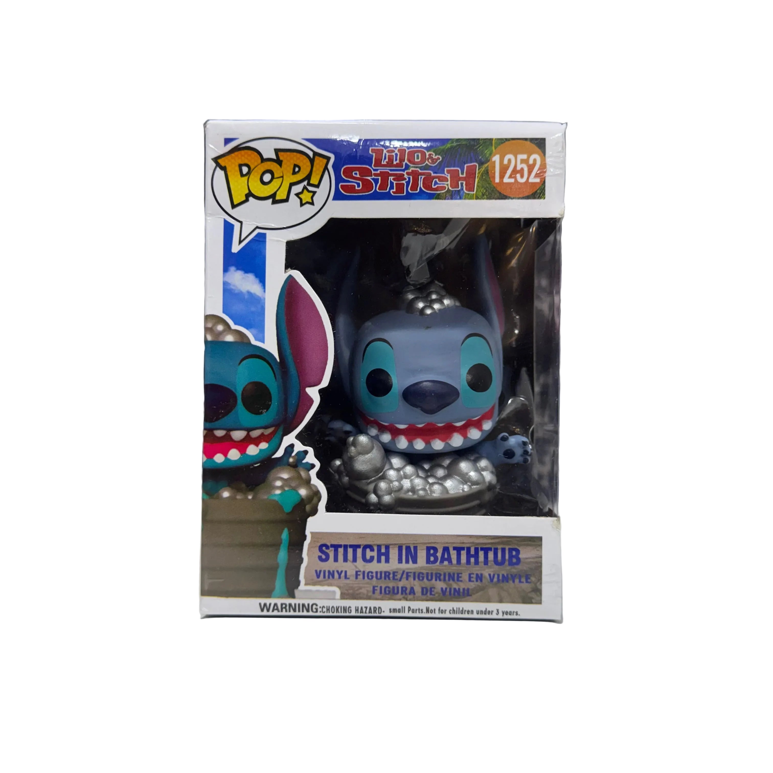 FUNKO POP! STITCH NA BANHEIRA