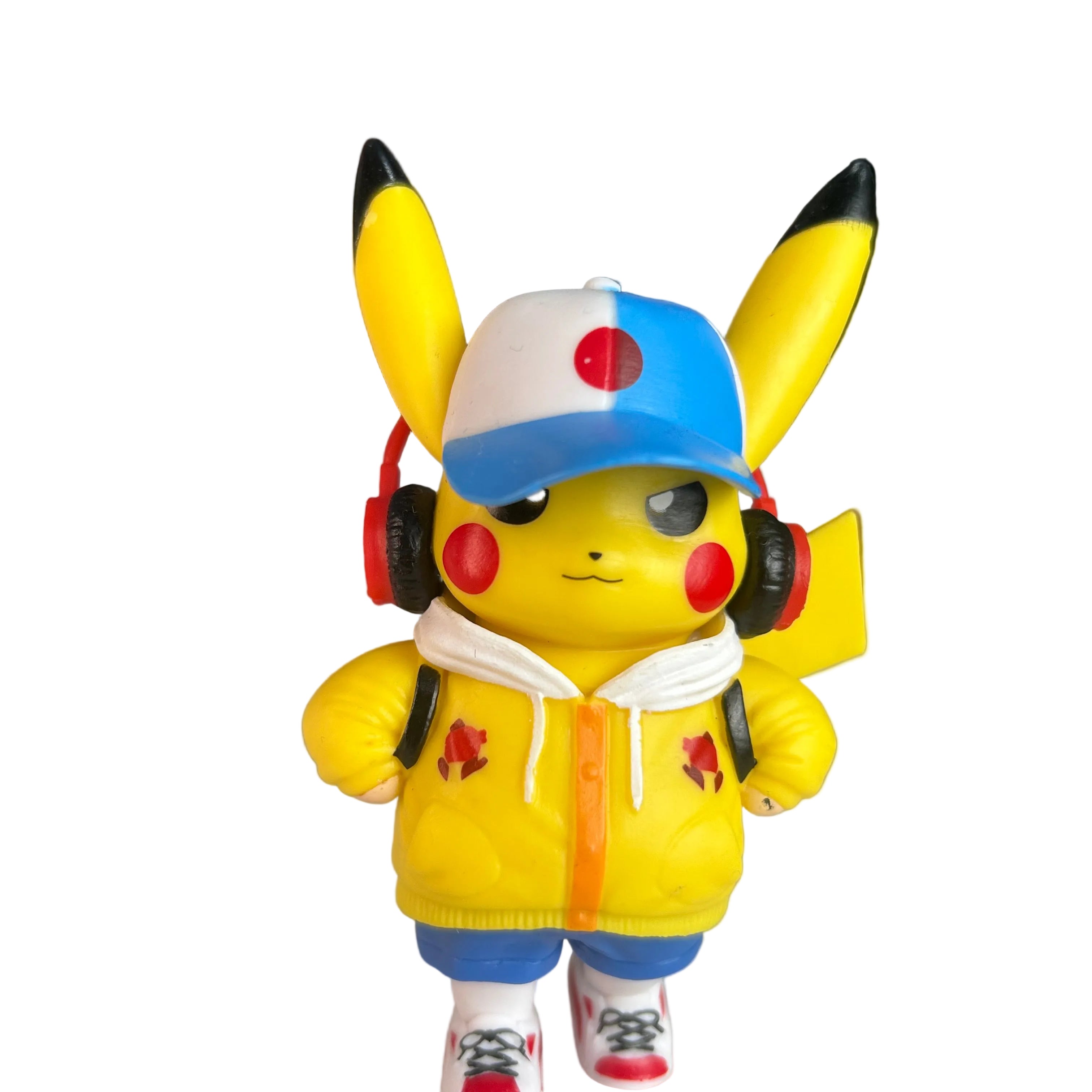MINI FIGURE PIKACHU COM FONE 10CM - POKÉMON