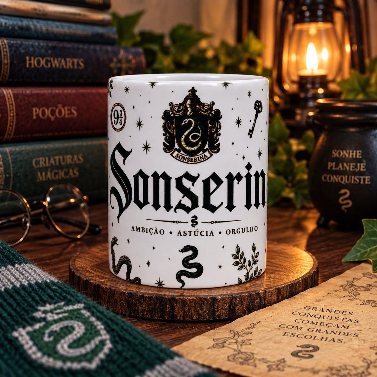 CANECA SONSERINA HARRY POTTER - 325ML