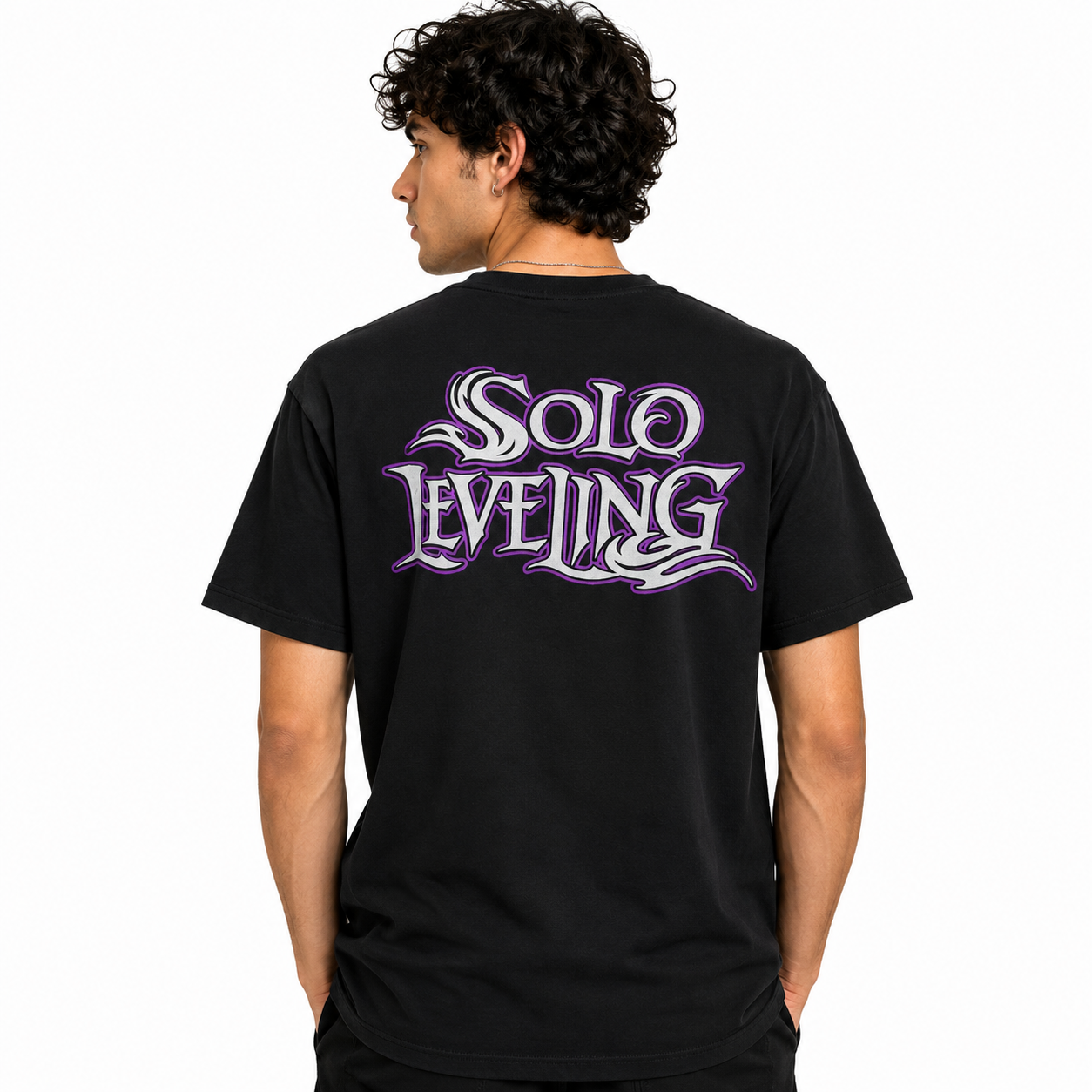 CAMISETA SOLO LEVELING - 100% ALGODÃO