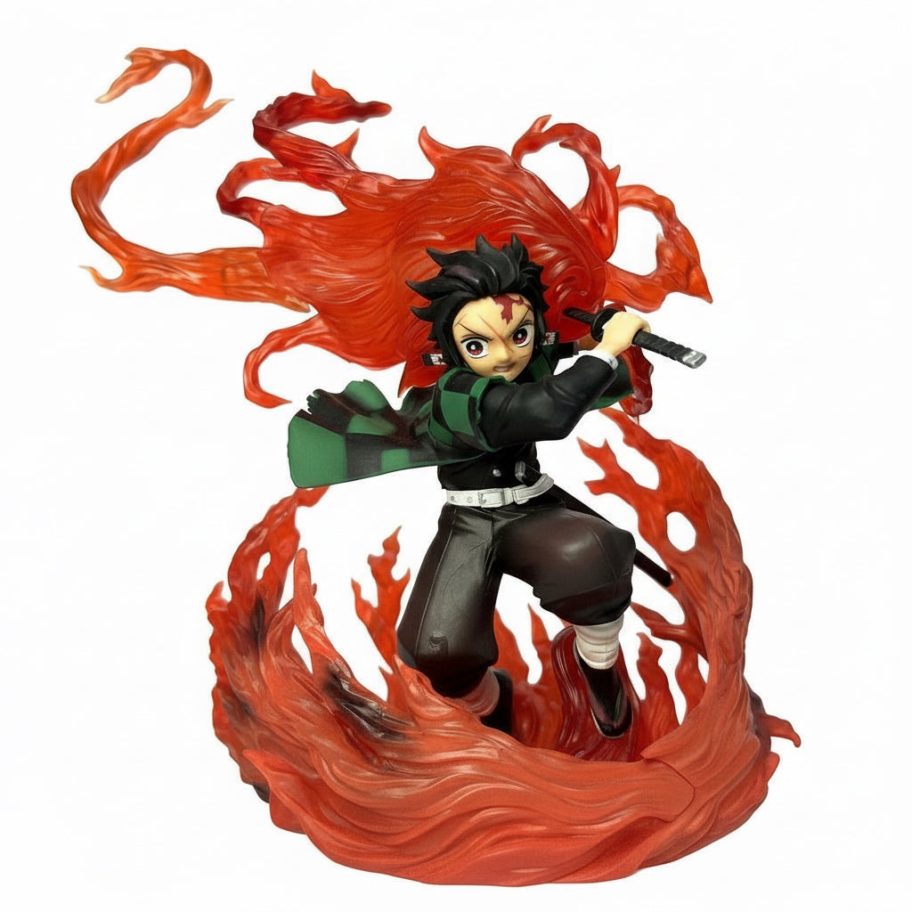 ACTION FIGURE TANJIRO HINOKAMI KAGURA 20cm - DEMON SLAYER