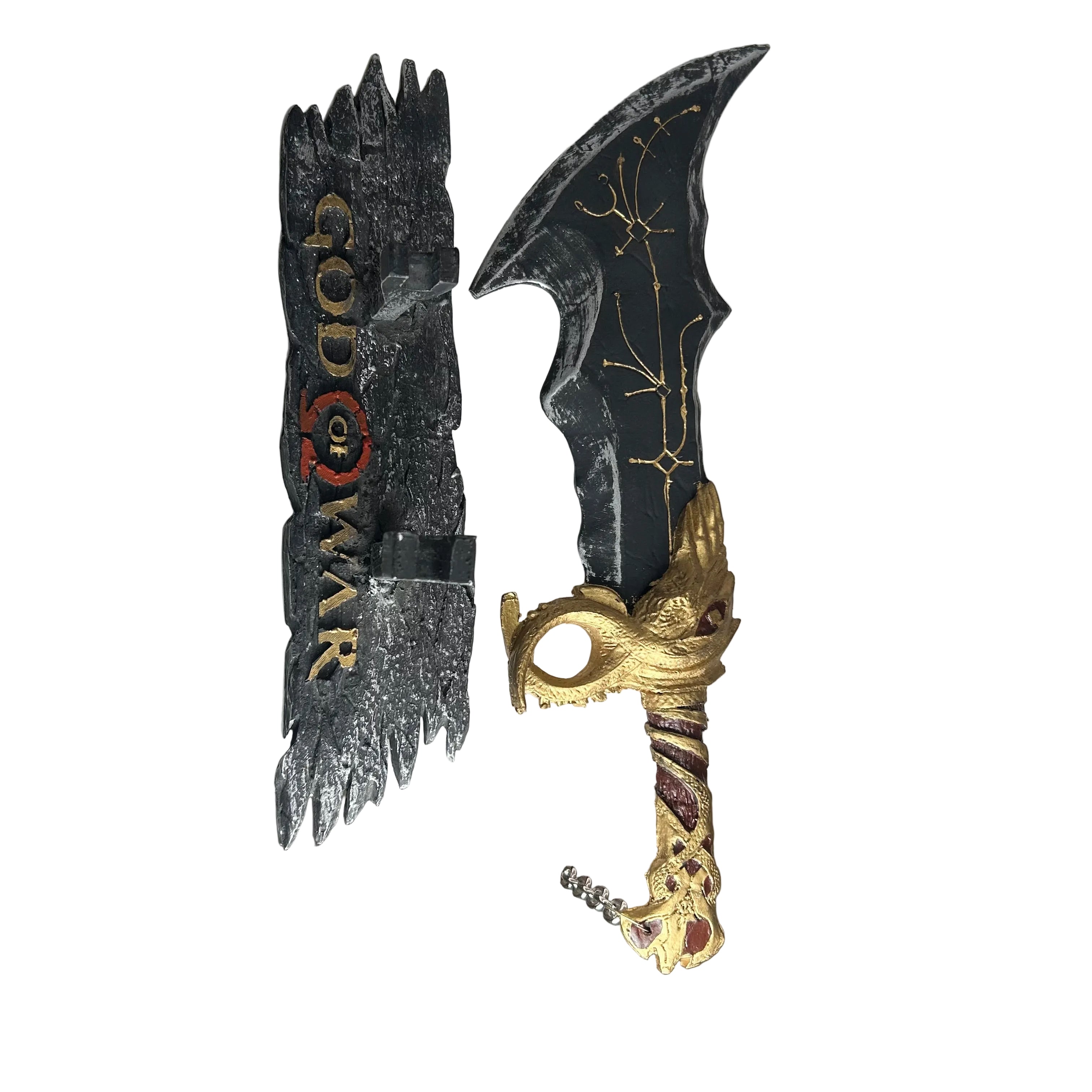 LÂMINA DO CAOS EM RESINA 45CM  - GOD OF WAR