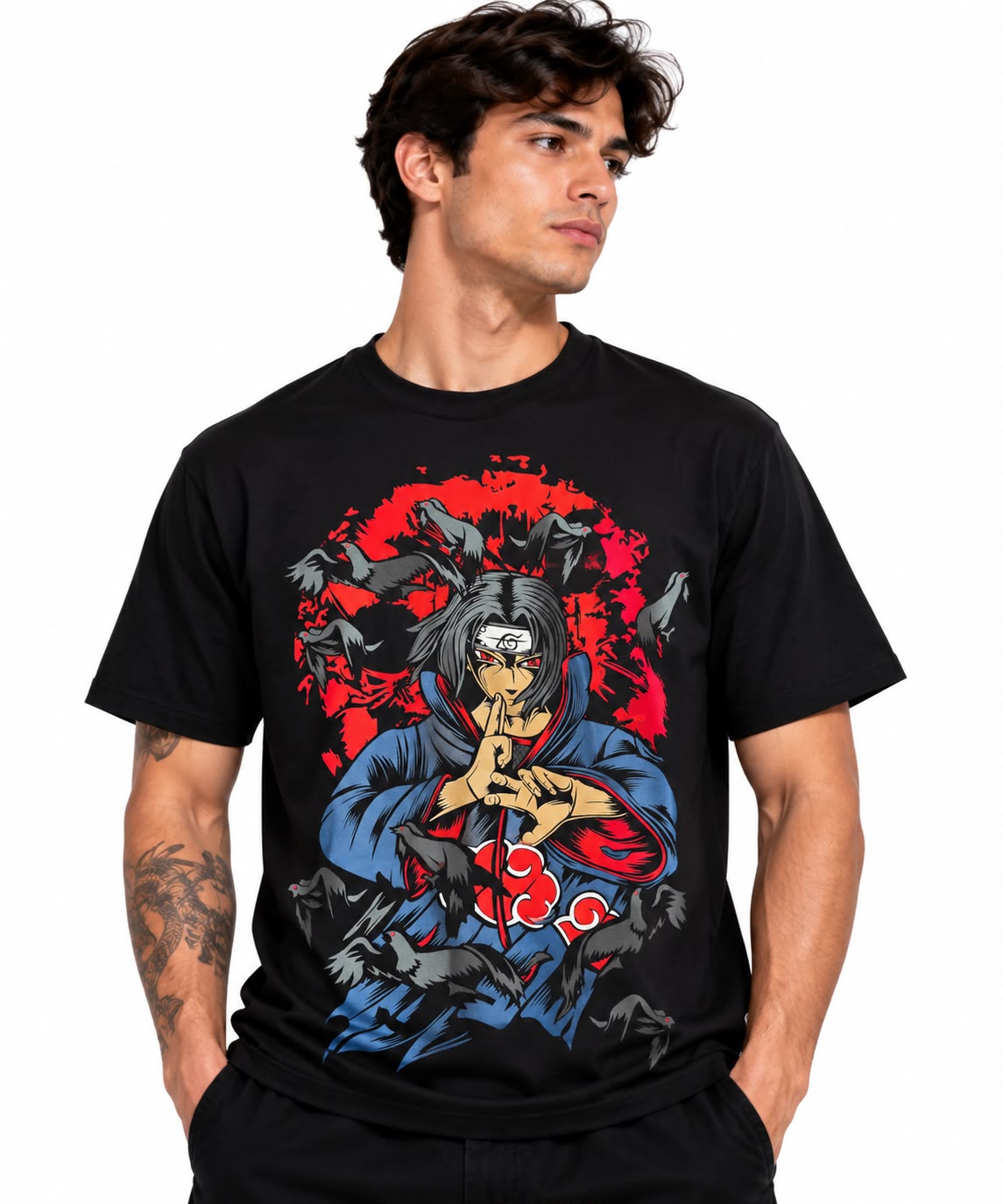 CAMISETA ITACHI UCHIHA - NARUTO