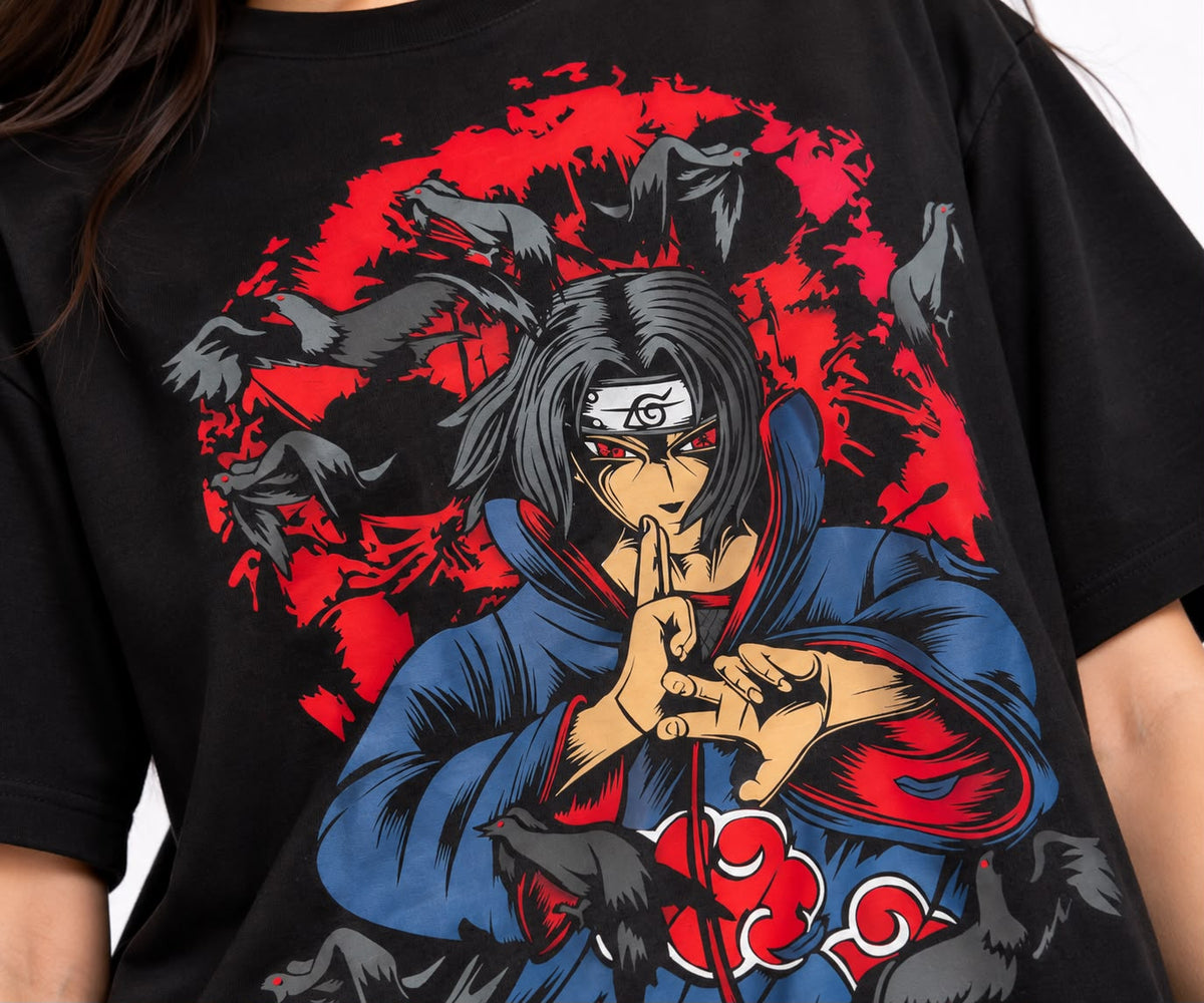 CAMISETA ITACHI UCHIHA - NARUTO