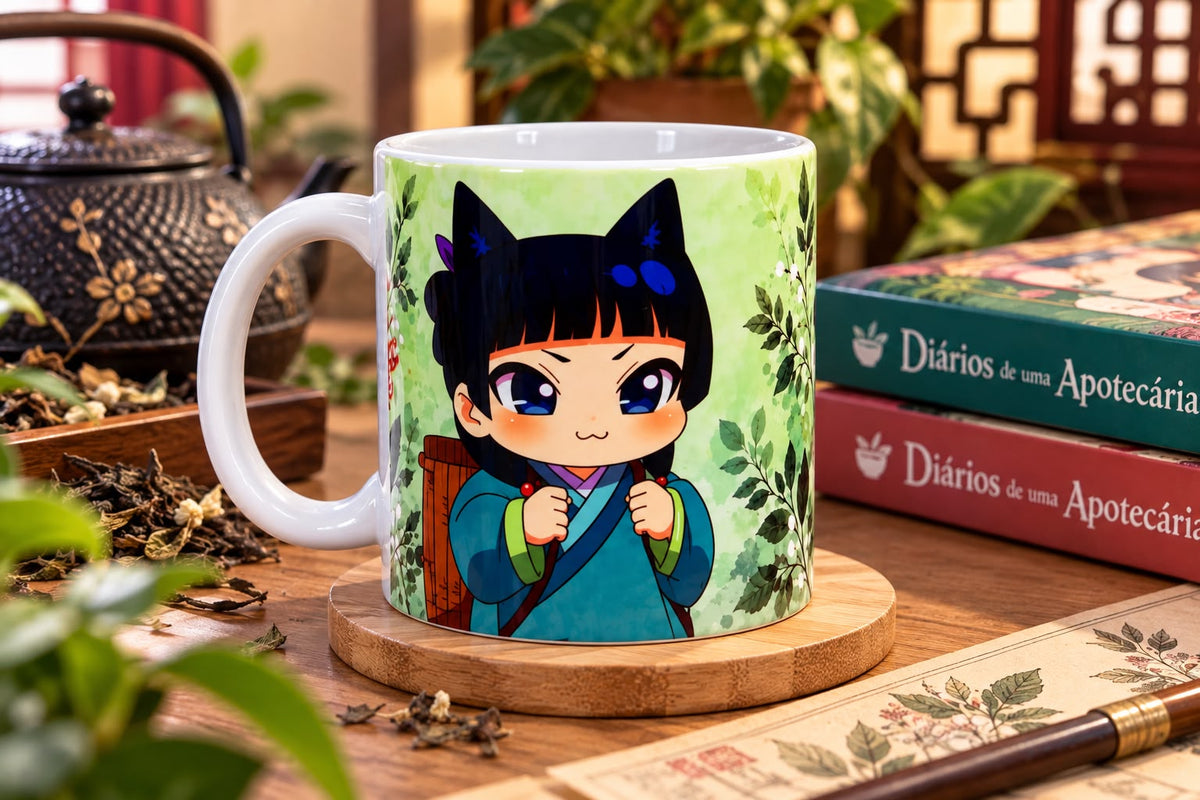 CANECA MAOMAO 325ML - DIÁRIOS DE UMA APOTECÁRIA