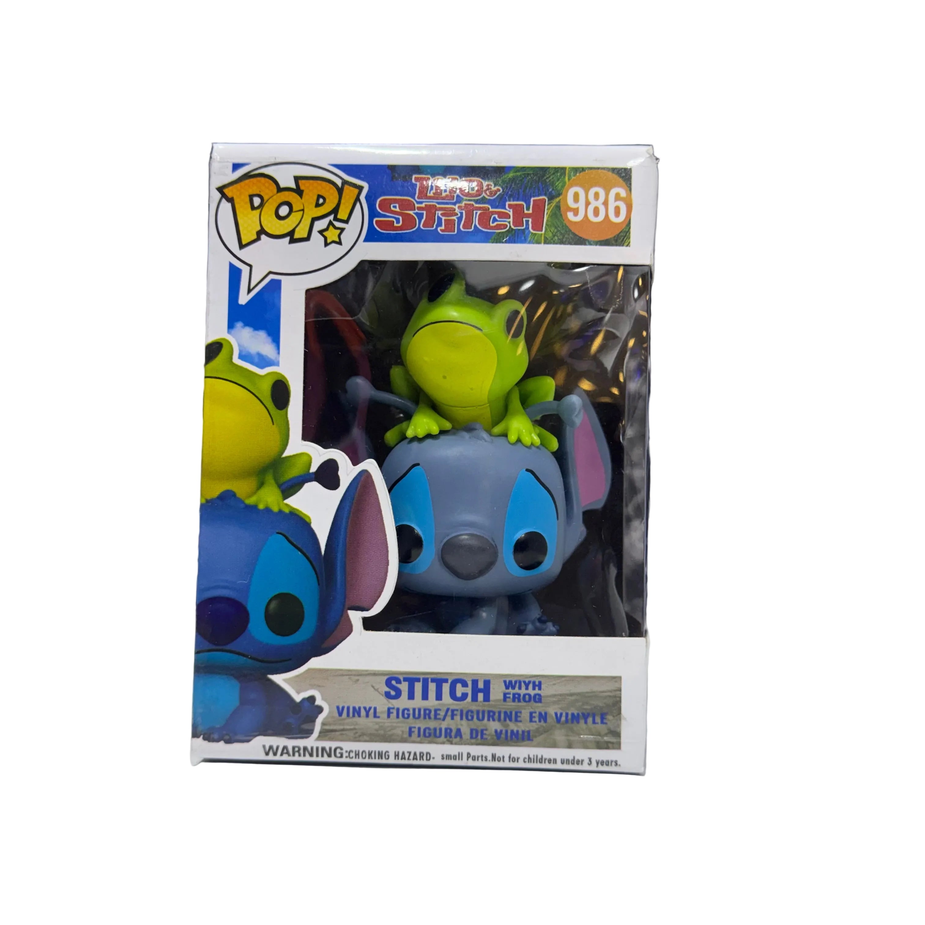 FUNKO POP! STITCH COM SAPO - DISNEY