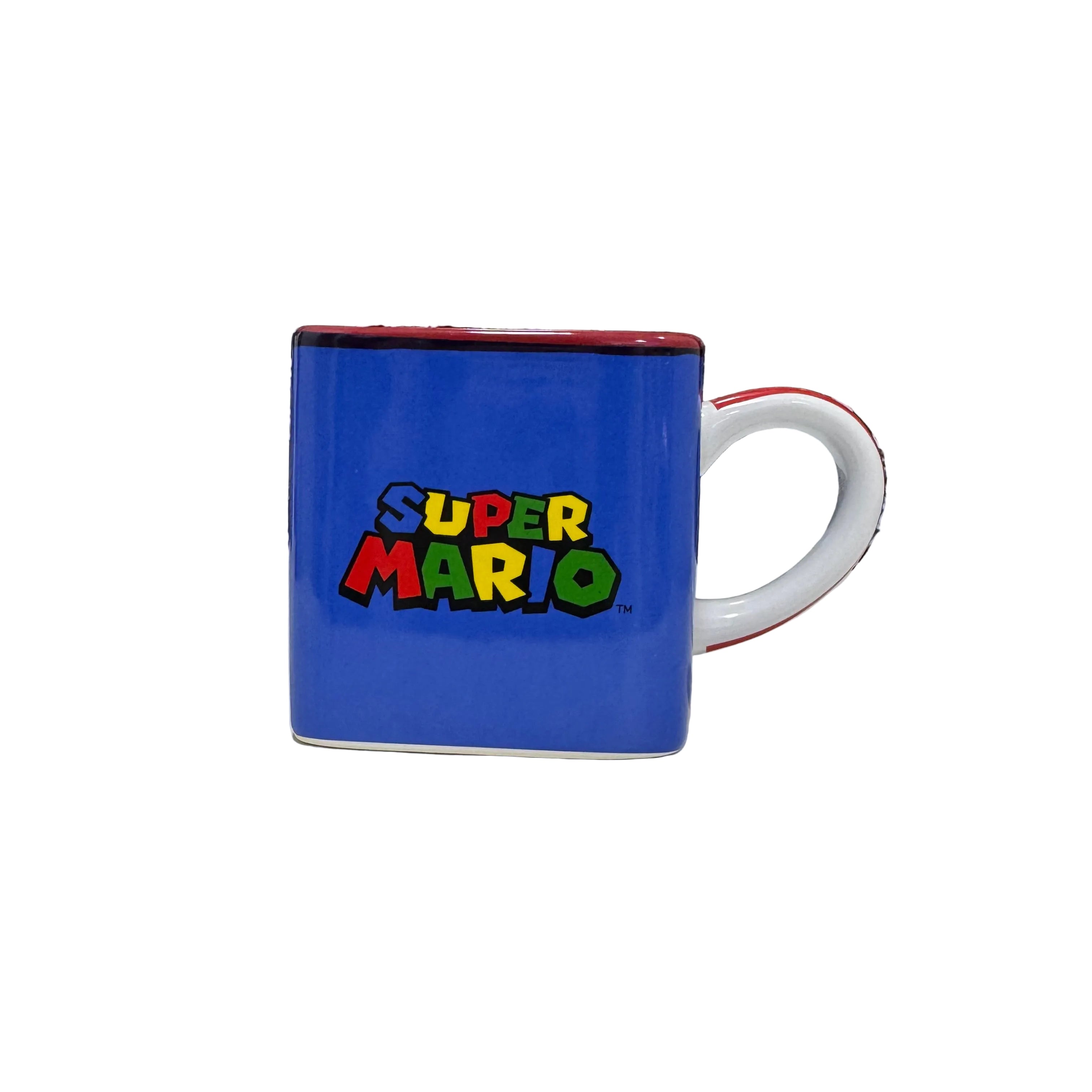 CANECA SUPER MARIO QUADRADA 250ML ZONACRIATIVA