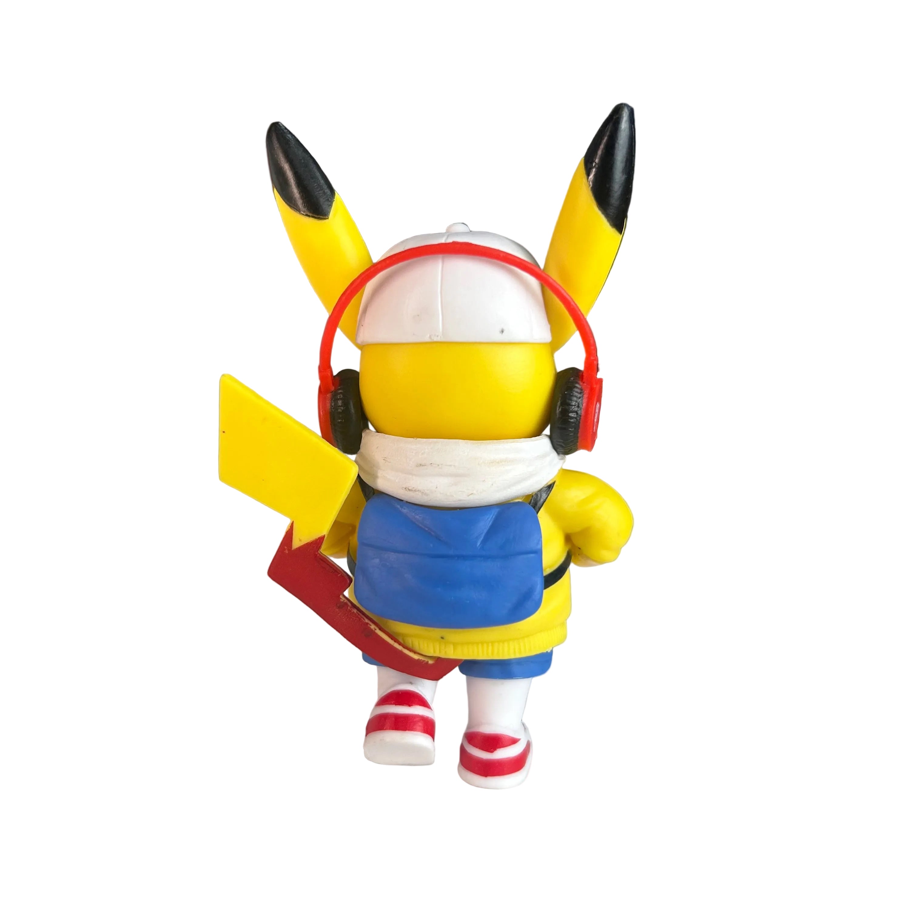MINI FIGURE PIKACHU COM FONE 10CM - POKÉMON