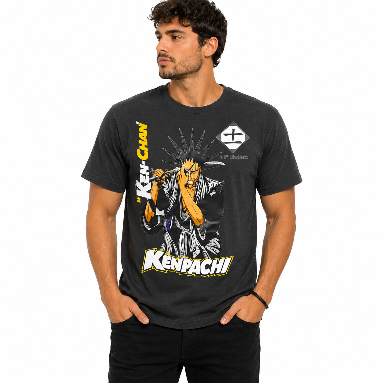 CAMISETA KENPACH ZARAKI  - BLEACH