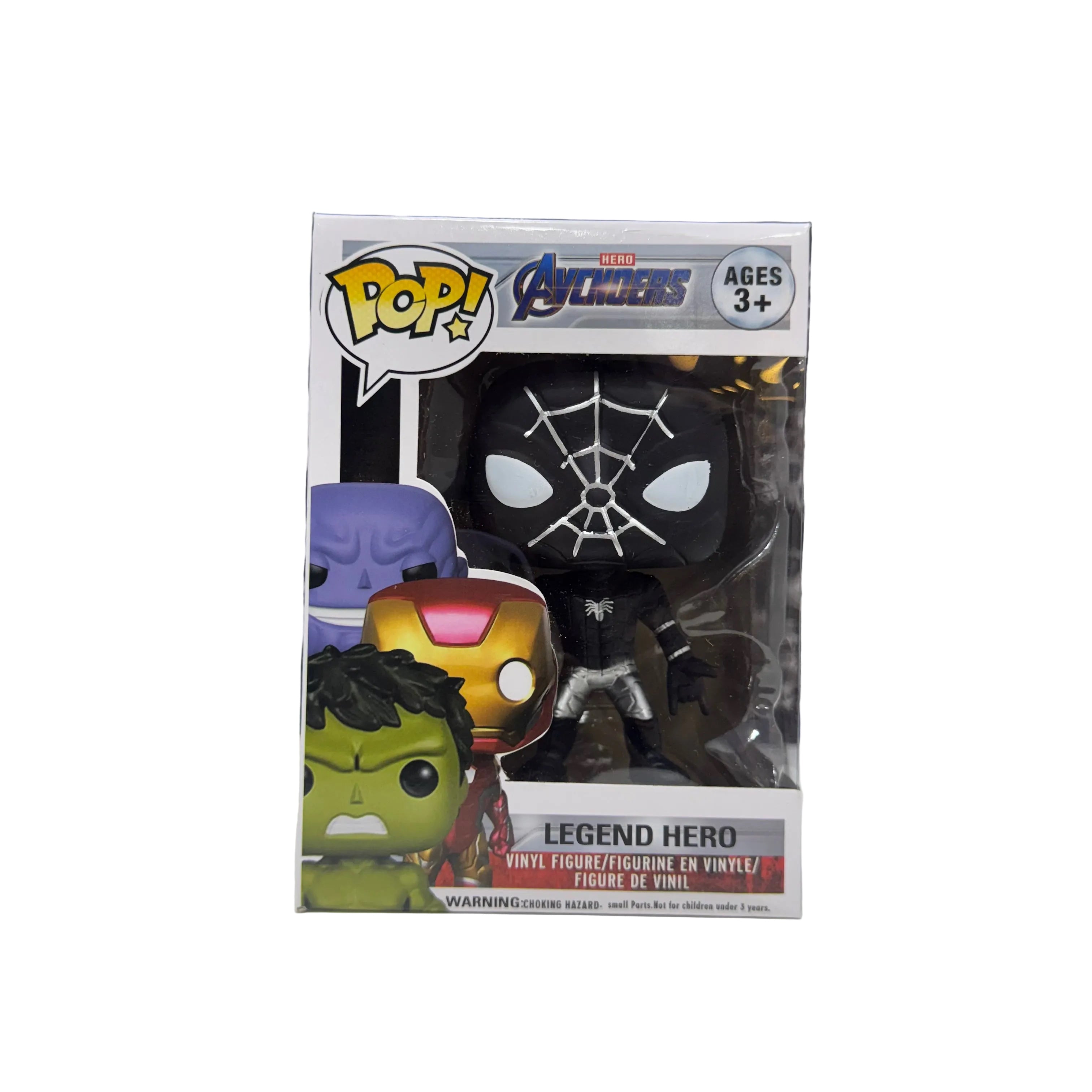 FUNKO POP! HOMEM ARANHA PRETO 1 - MARVEL