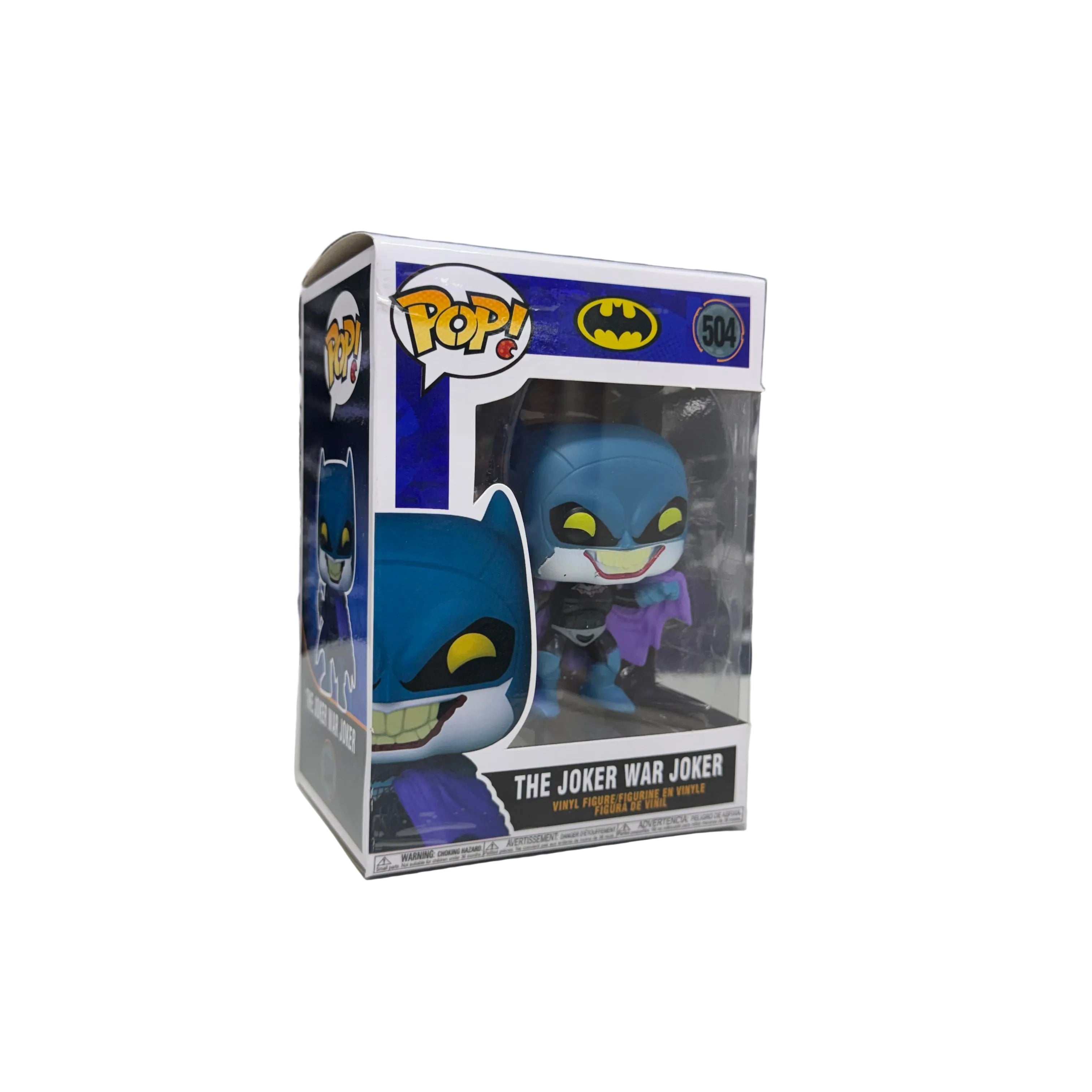 FUNKO POP! CORINGA COM CAPUZ DO BATMAN - JOKER WAR