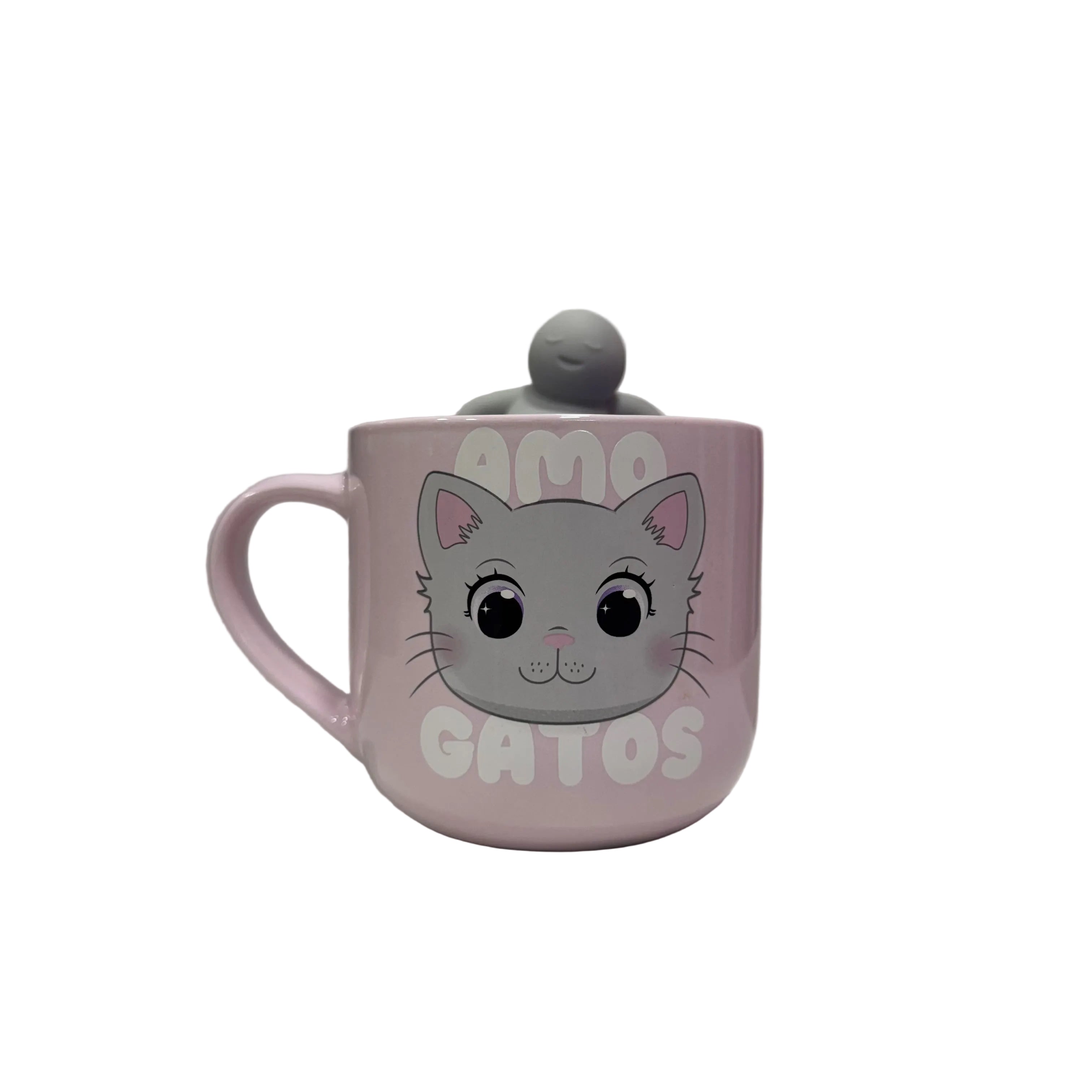 CANECA COM INFUSOR GATOLINO – ZONACRIATIVA