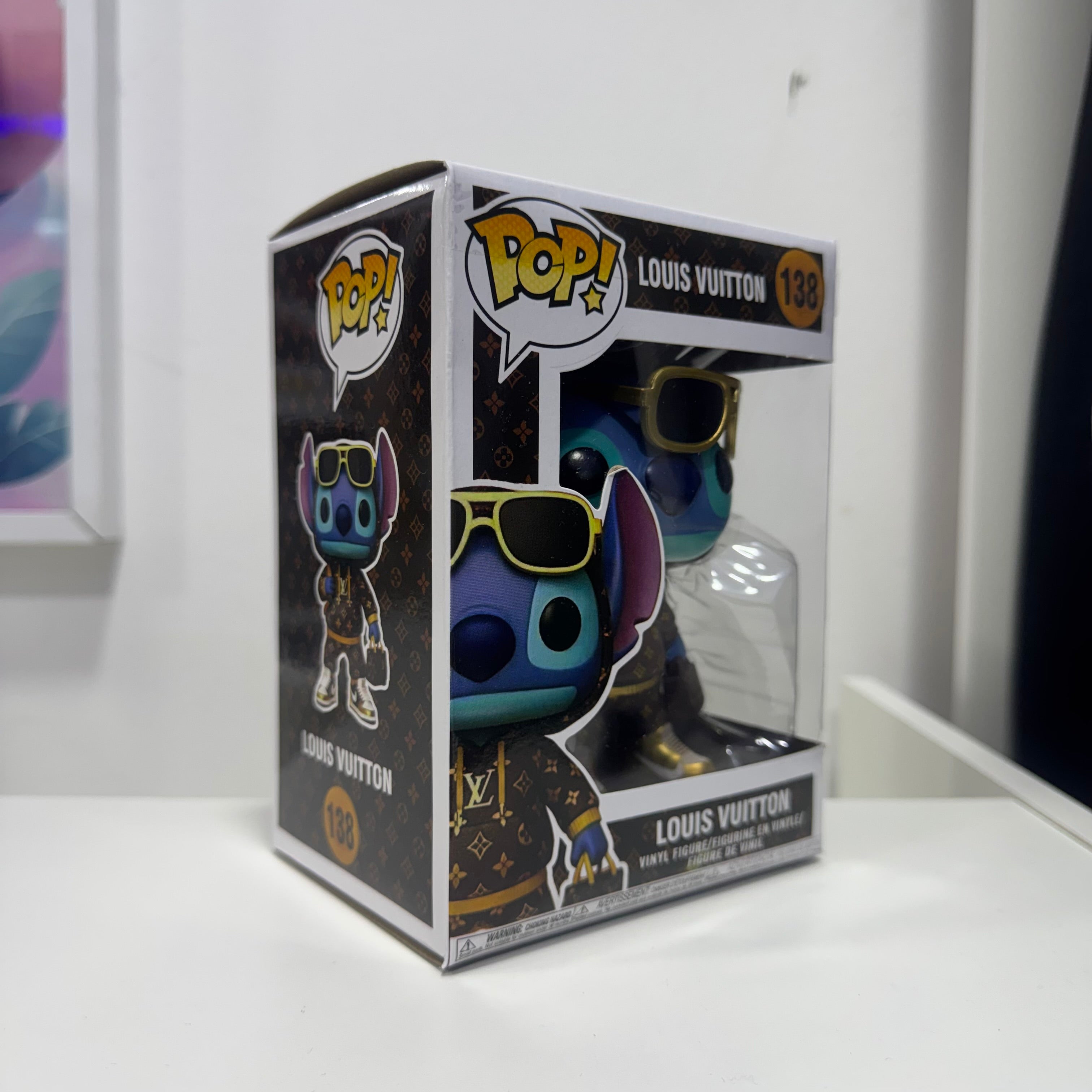 FUNKO POP! STITCH ROUPA LUIS VUITTON