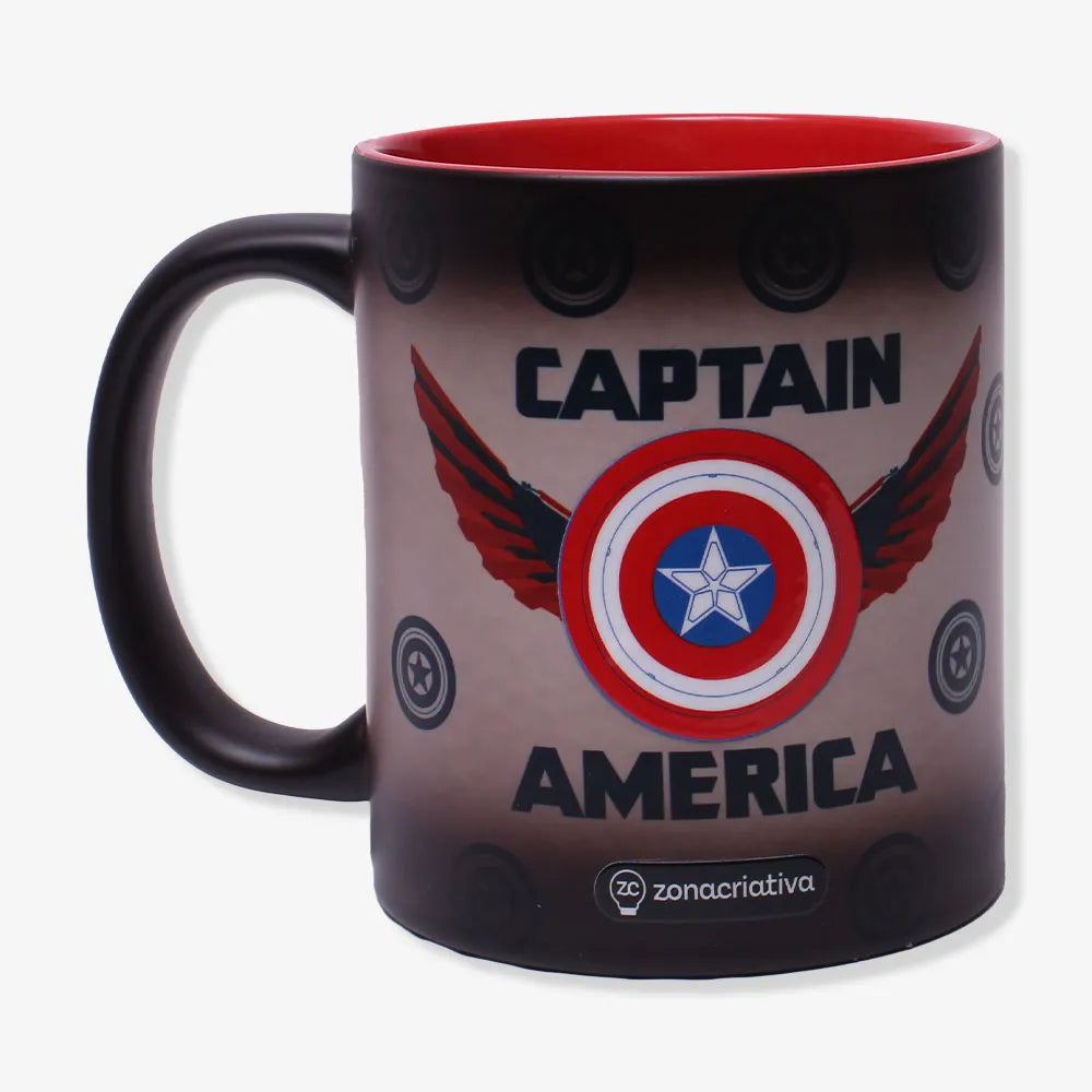 CANECA MÁGICA CAPITÃO AMÉRICA NEW WORLD ORDER 300ML – MARVEL