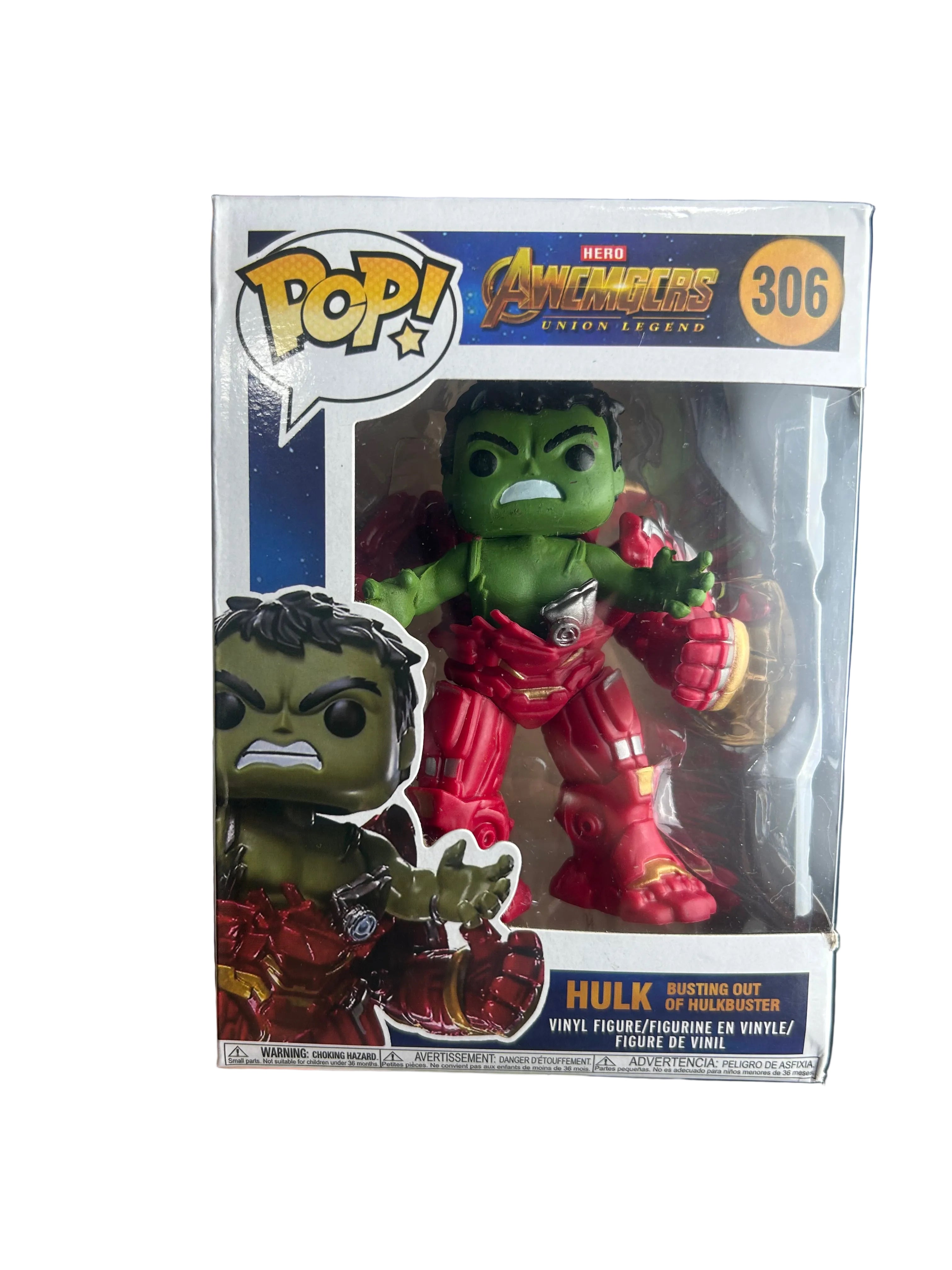FUNKO POP! HULK (HULKBUSTER) - MARVEL
