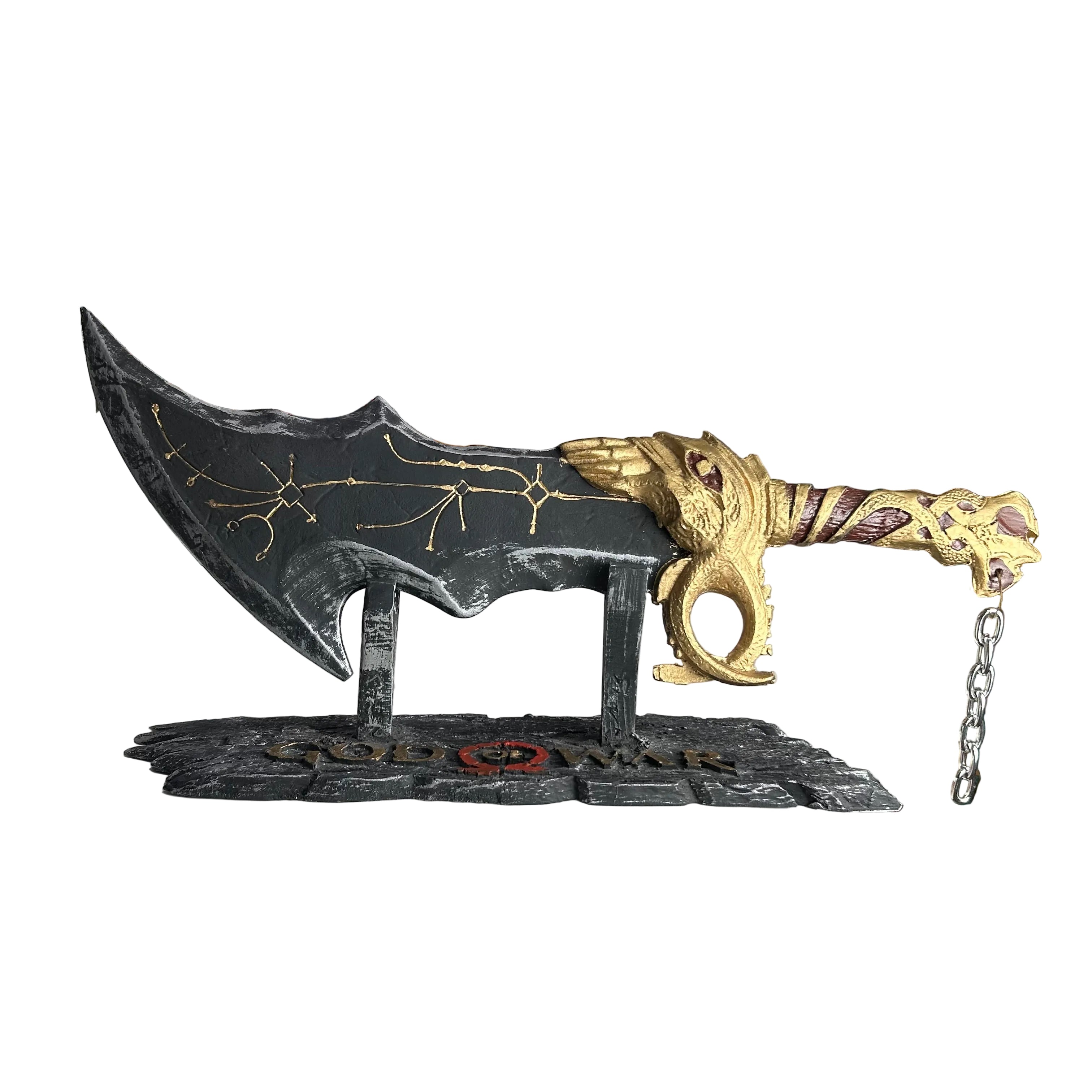 LÂMINA DO CAOS EM RESINA 45CM  - GOD OF WAR
