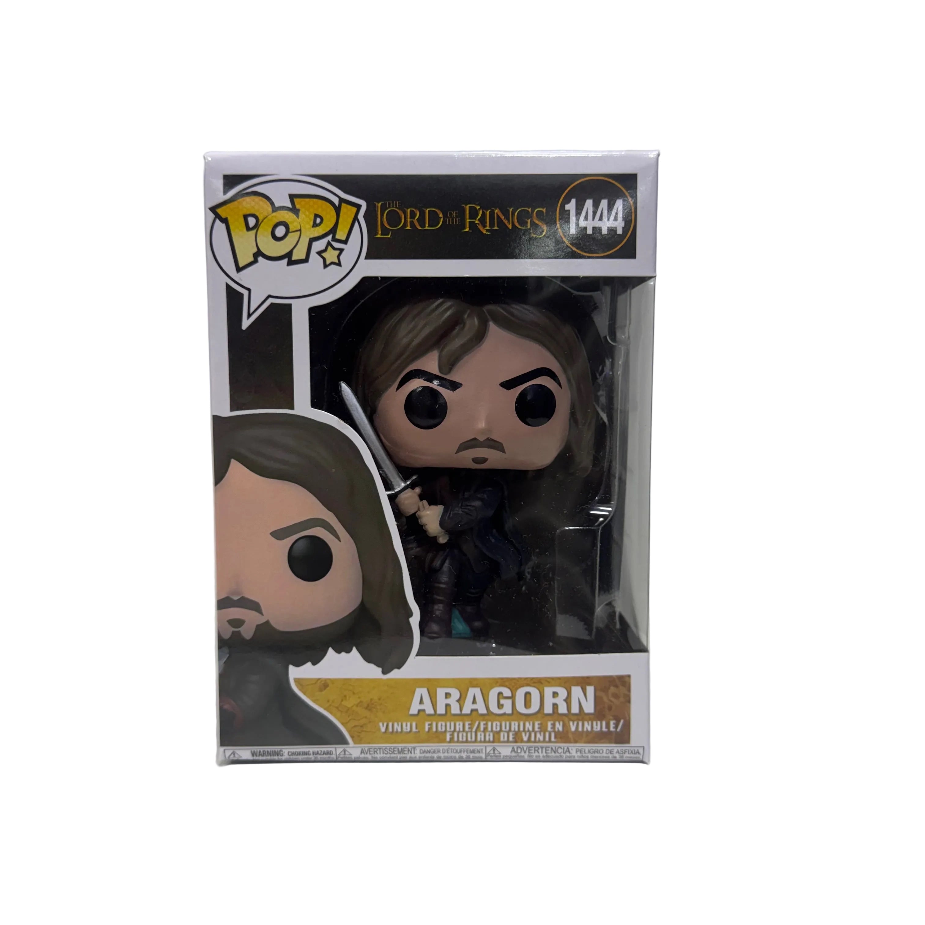 FUNKO POP! ARAGORN EM POSE DE COMBATE - SENHOR DOS ANÉIS