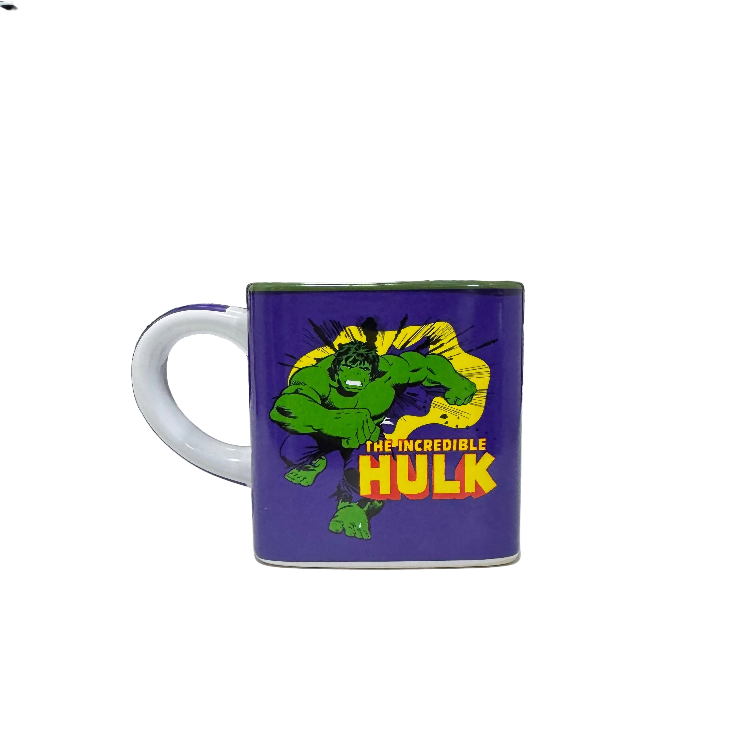 CANECA HULK QUADRADA 250ML ZONACRIATIVA - MARVEL