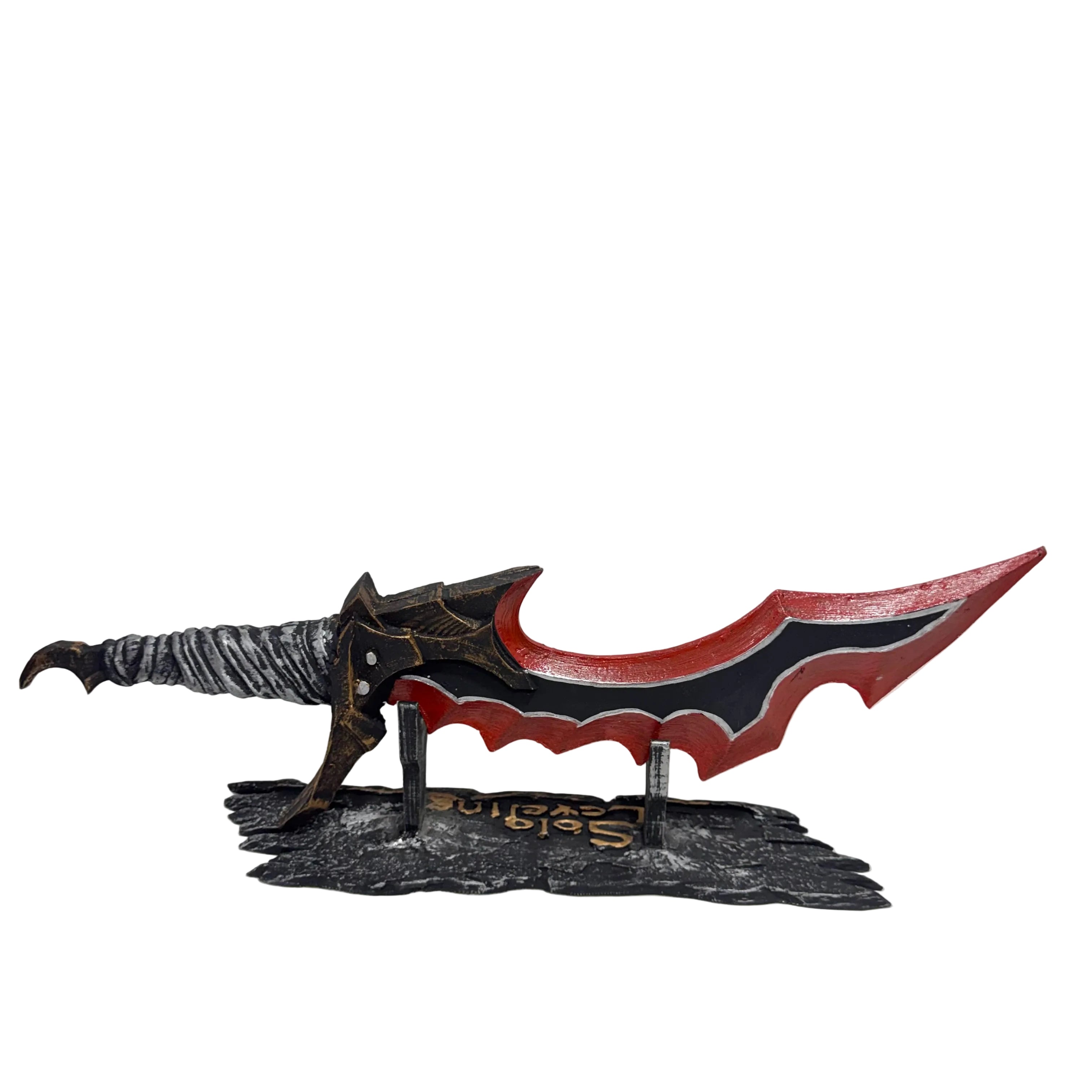ADAGA ASSASSINA DE CAVALEIROS 53CM EM RESINA  - SOLO LEVELING