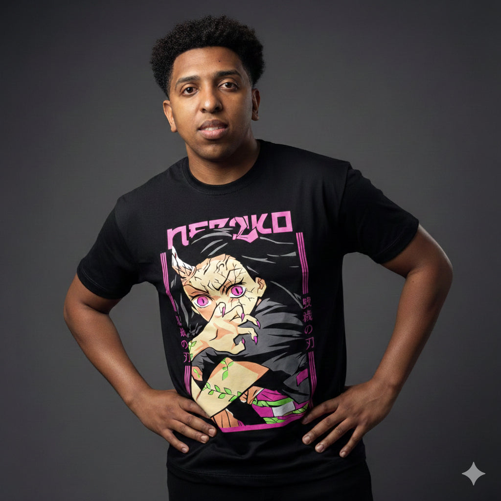 CAMISETA NEZUKO - KIMETSU NO YAIBA