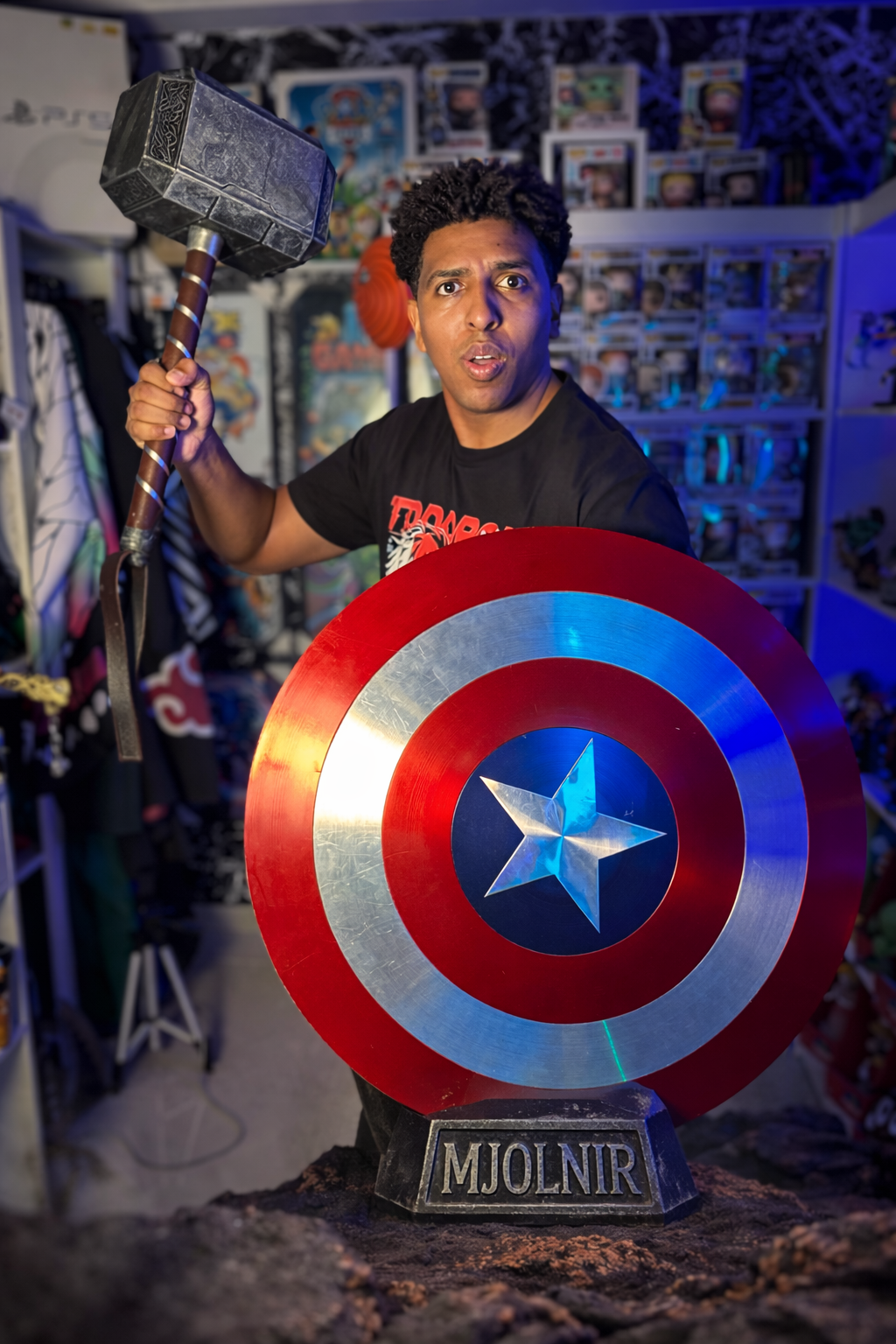 MJONIR - MARTELO DO THOR (55 cm) EDIÇÃO COLECIONADOR