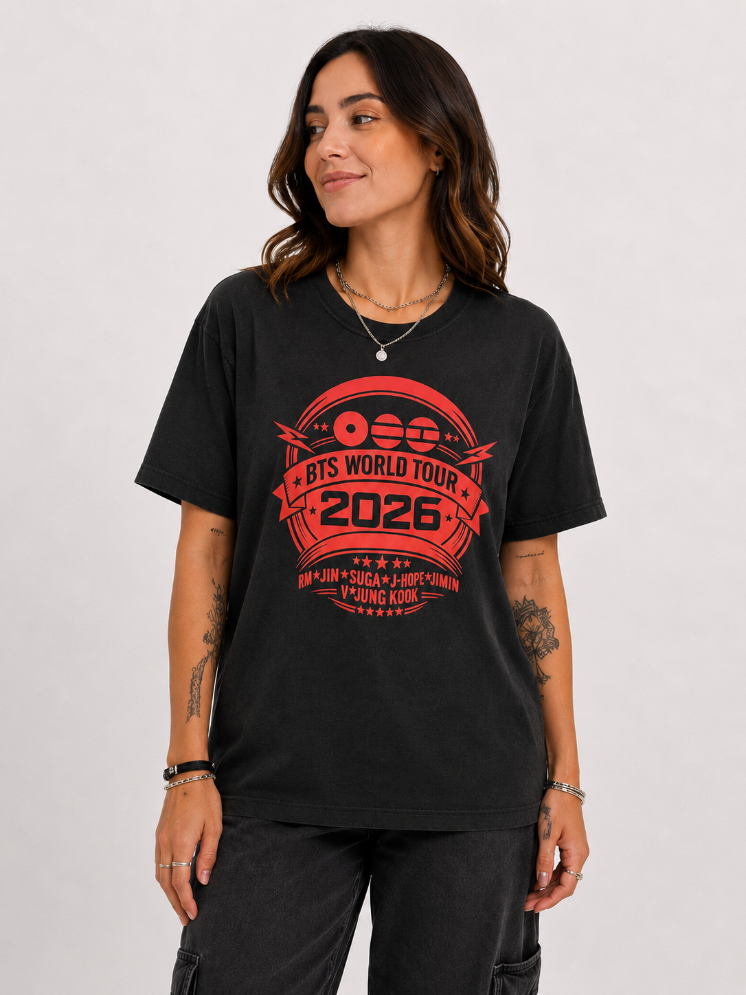CAMISETA BTS - WORLD TOUR ARIRANG